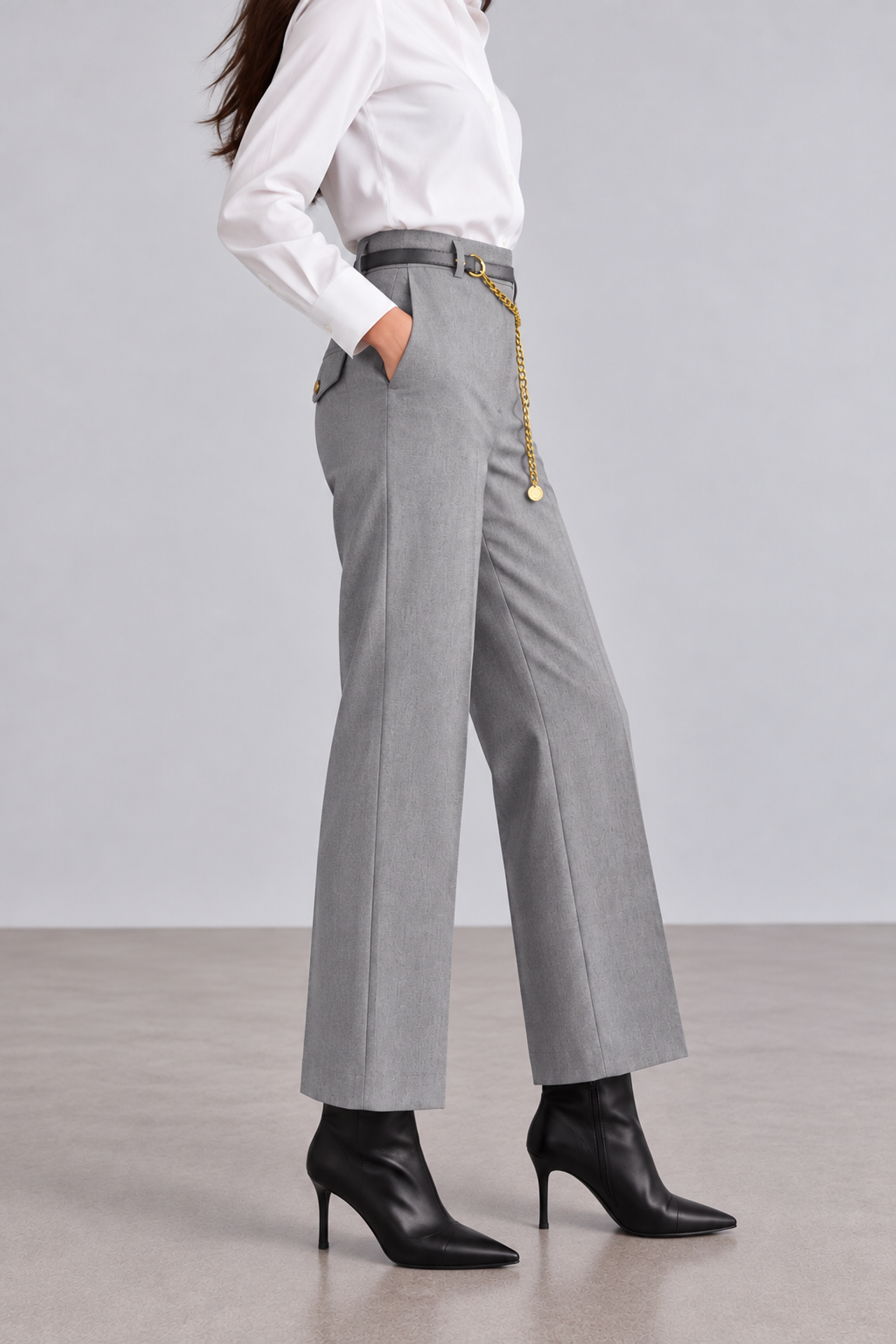 MY FASHION Straight-Leg Pants 3