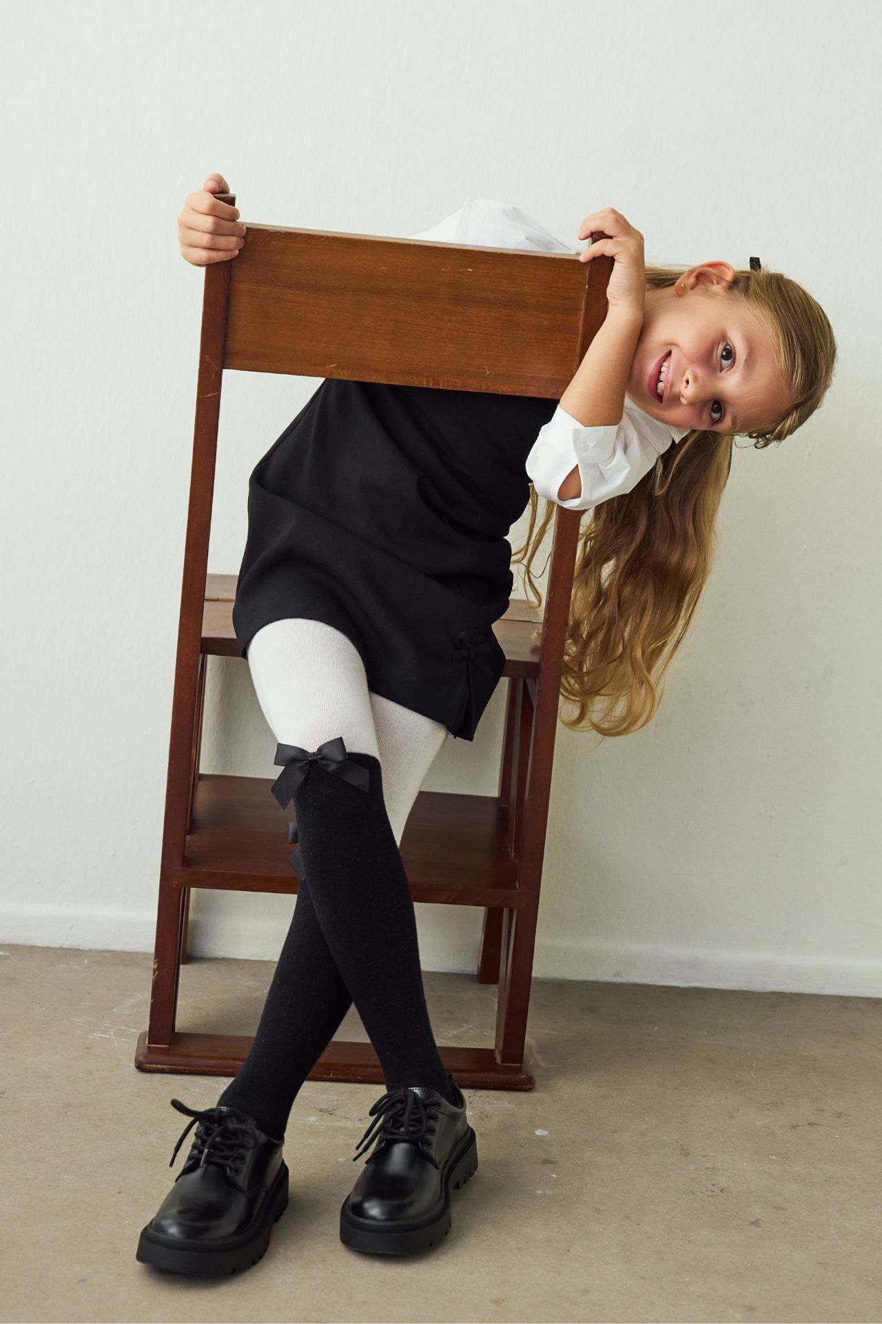 PENTI Girls' Pretty Ribbon Tights 3