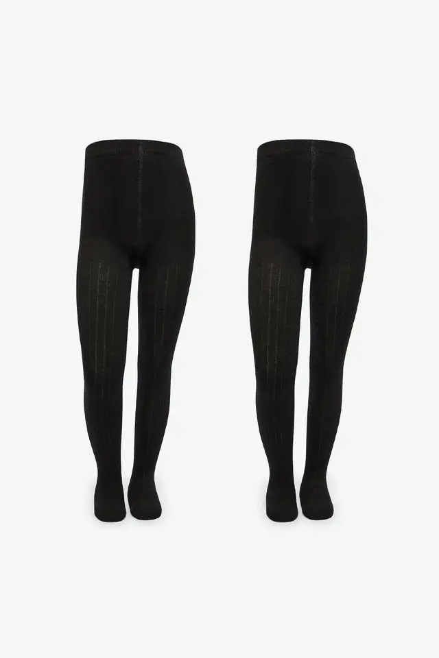 PENTI Girls' Pretty Rib Tights