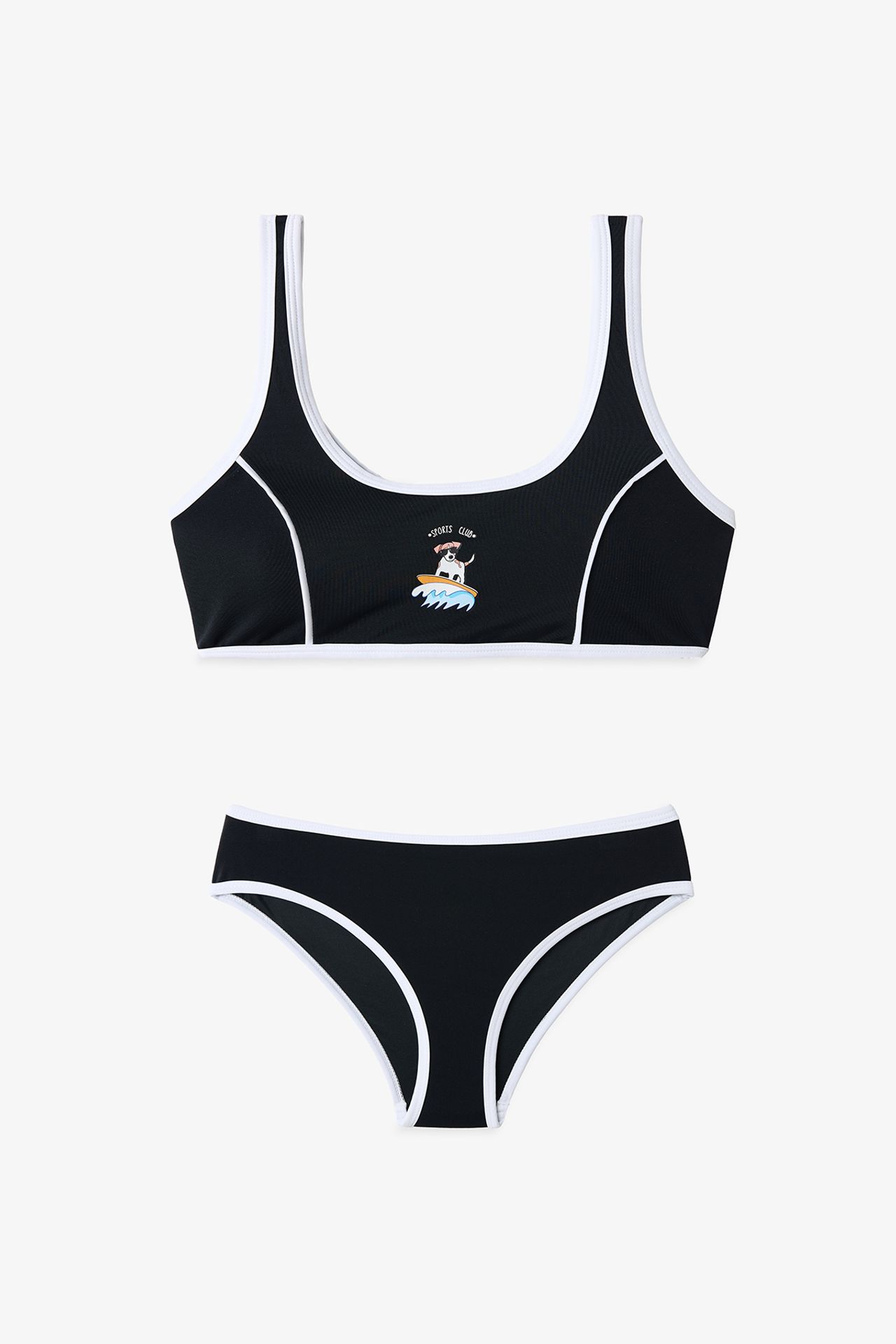 PENTI Girls' Puppy Halter Bikini Set 1
