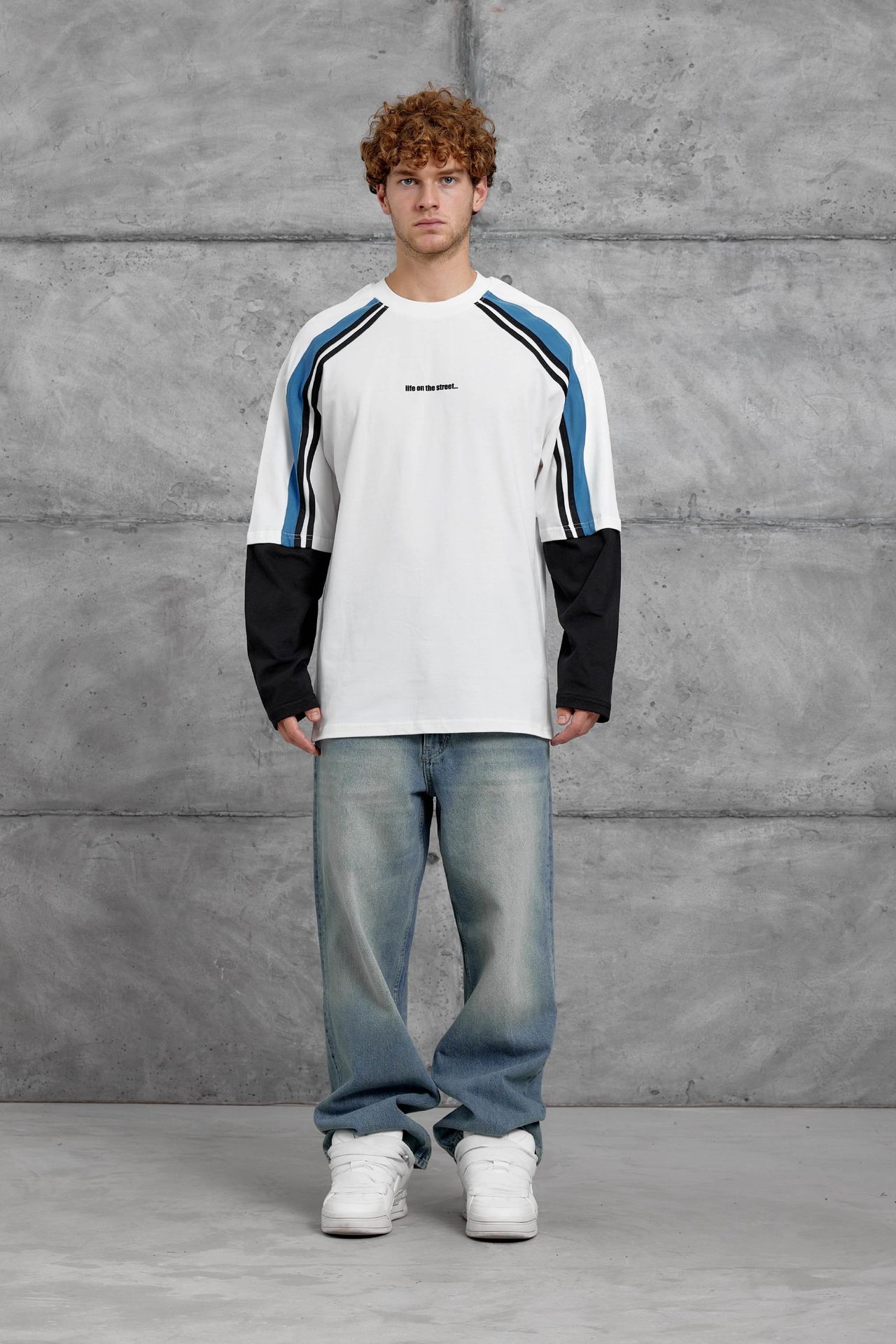 NOMARC Normal Kalıp Bisiklet Yaka Sweatshirt 5