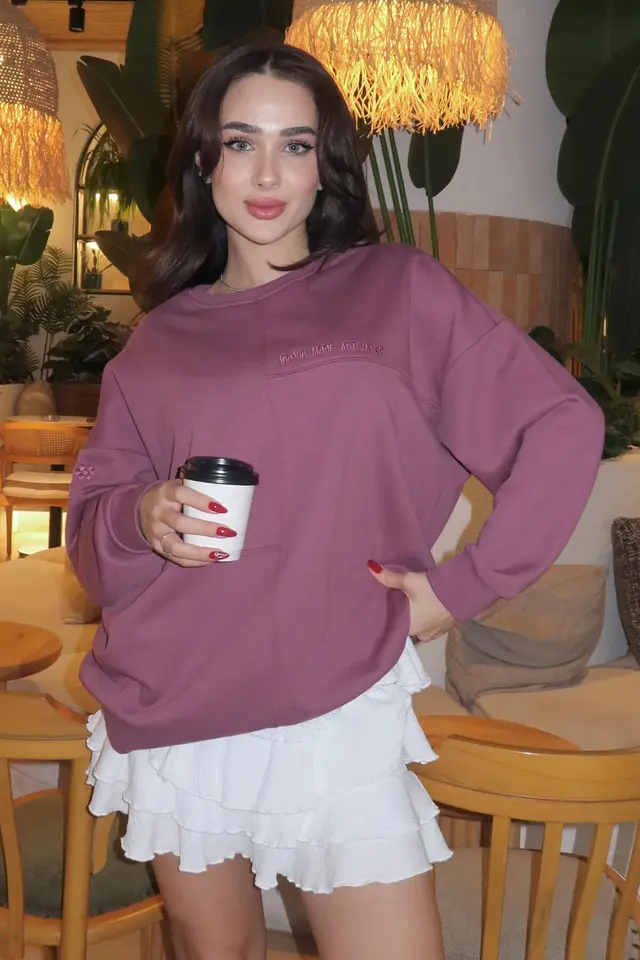TOMMY Oversized Crew Neck Sweatshirt