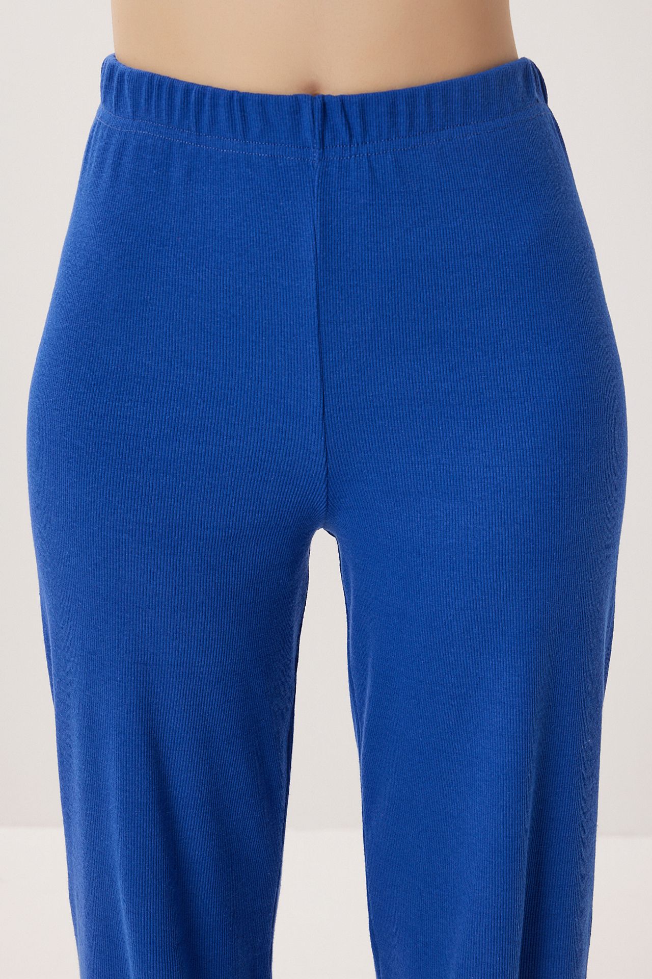 ISTANBUL V-neck Ribbed Knitted Pajama Set 5