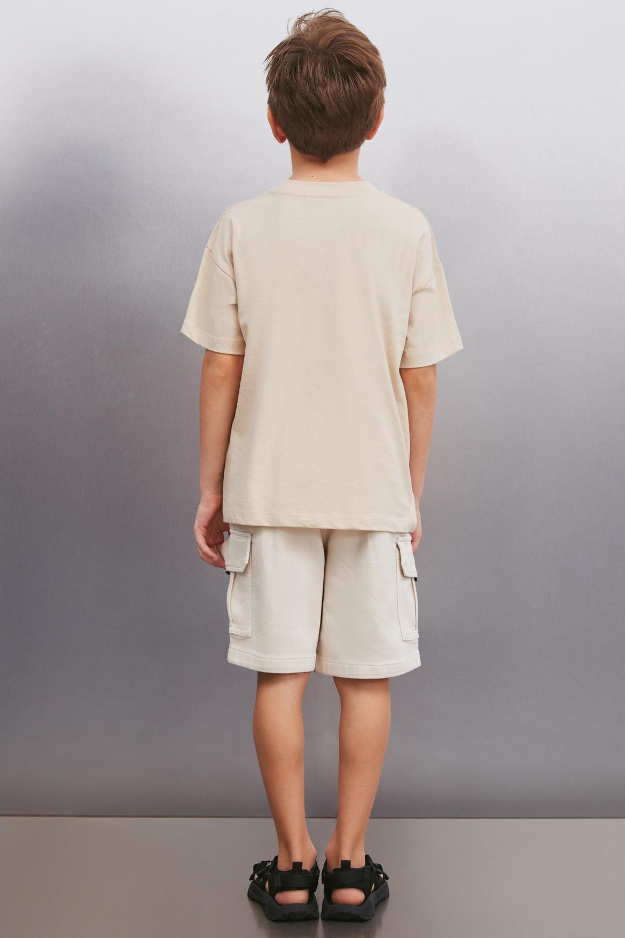 GRIMELANGE Crew Neck Text Print T-Shirt 3