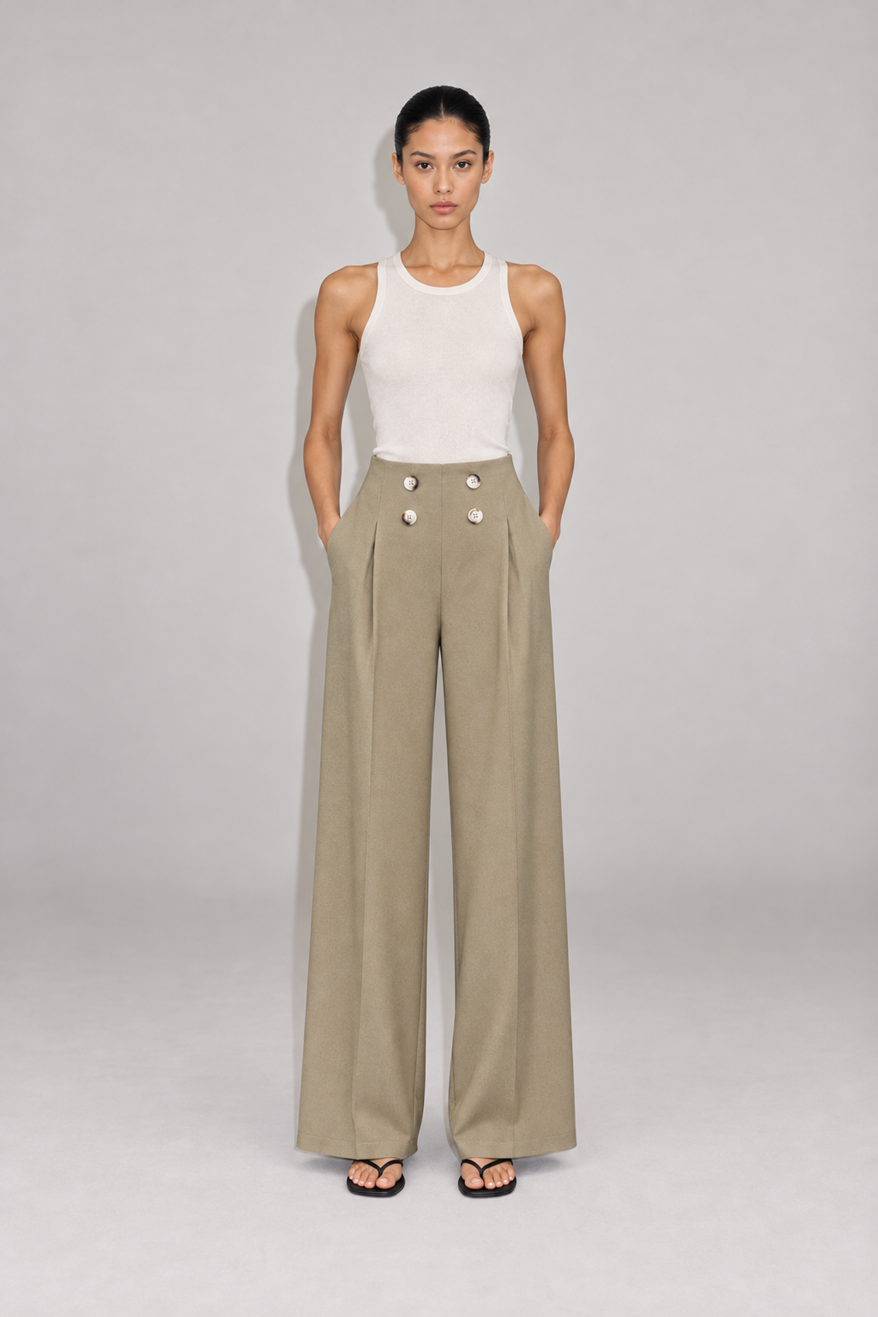 MY FASHION Düz Paça Pantolon 1