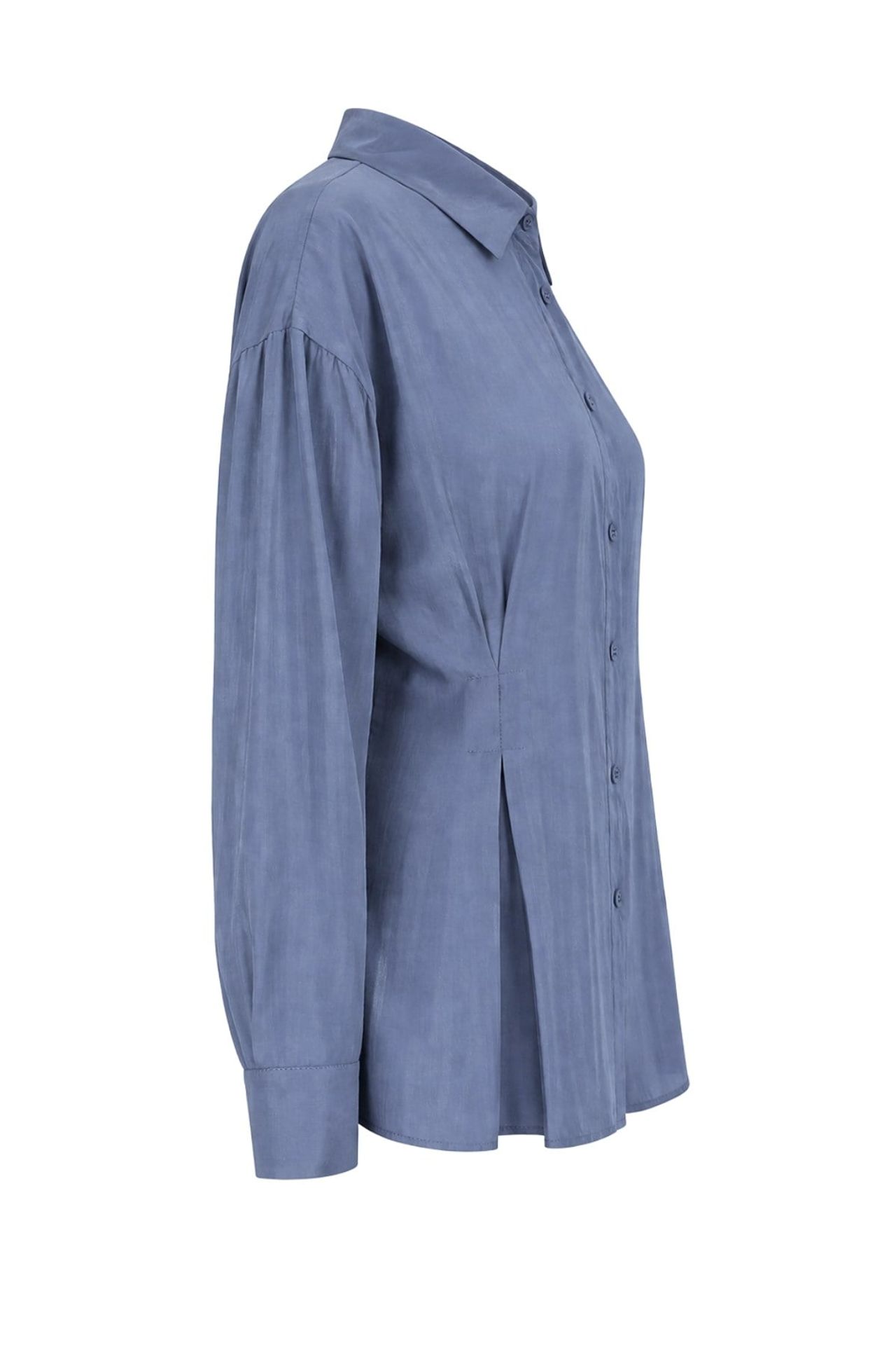 MIXRAY Fitted Textured Button-Up Shirt 2