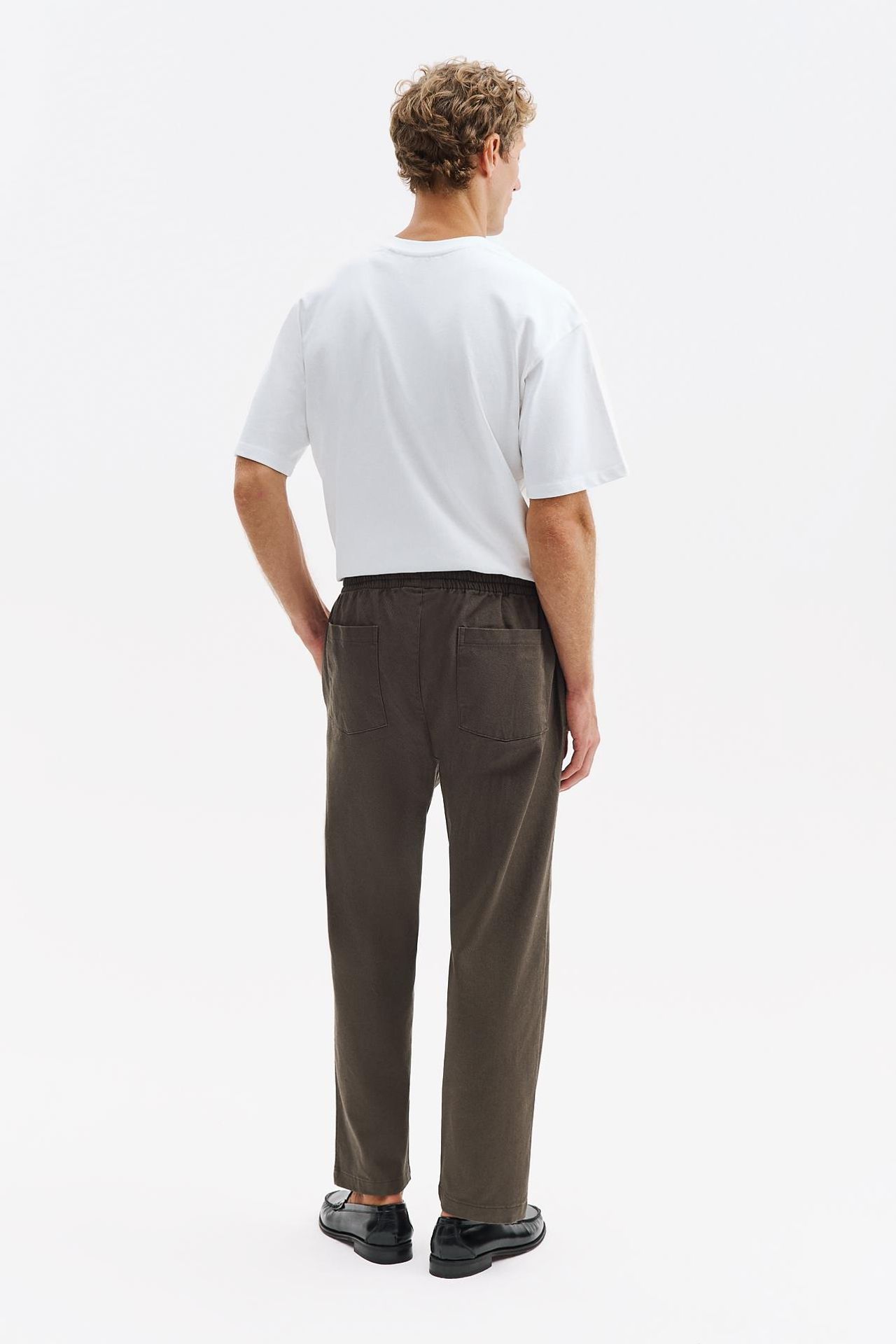 GIESTO Men's Cotton Stretch Suit Pants 3