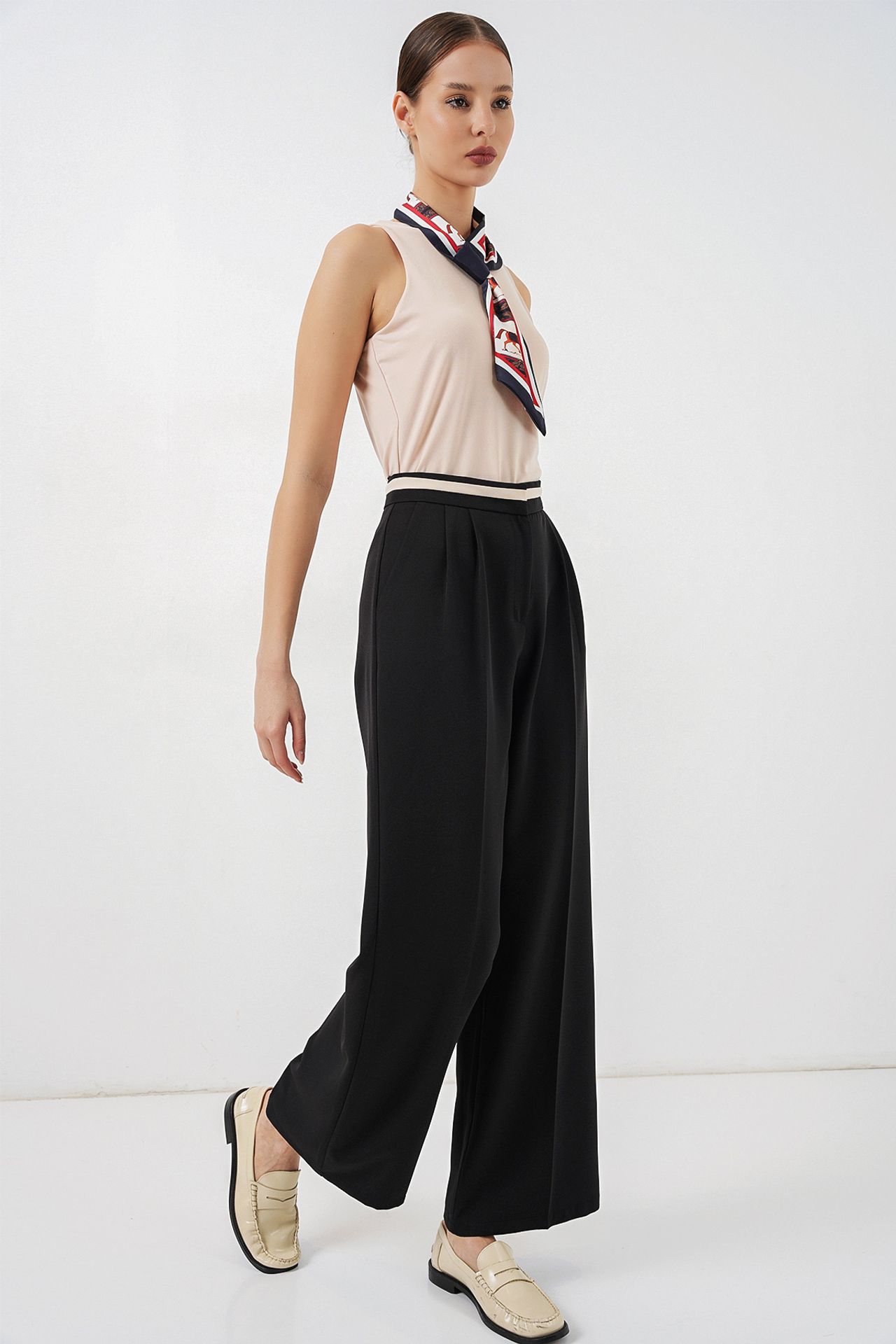 BDART High Waist Wide Leg Trousers with Pockets 3