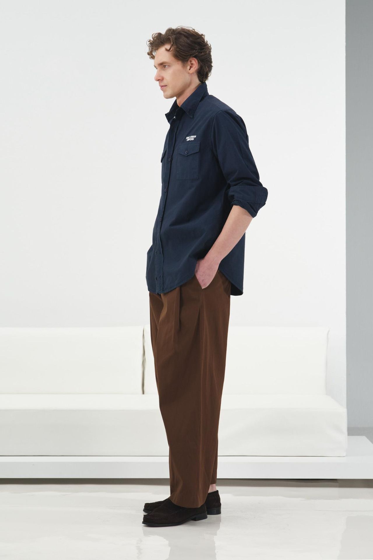 GIESTO Regular Fit Long Sleeve Shirt with Pocket 4
