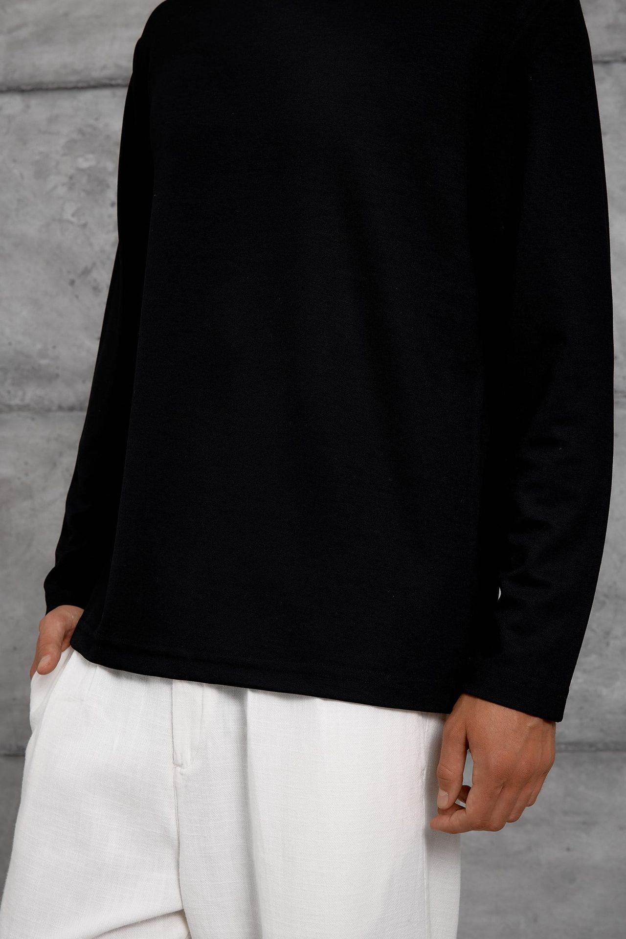 NOMARC Normal Kalıp Bisiklet Yaka Sweatshirt 3