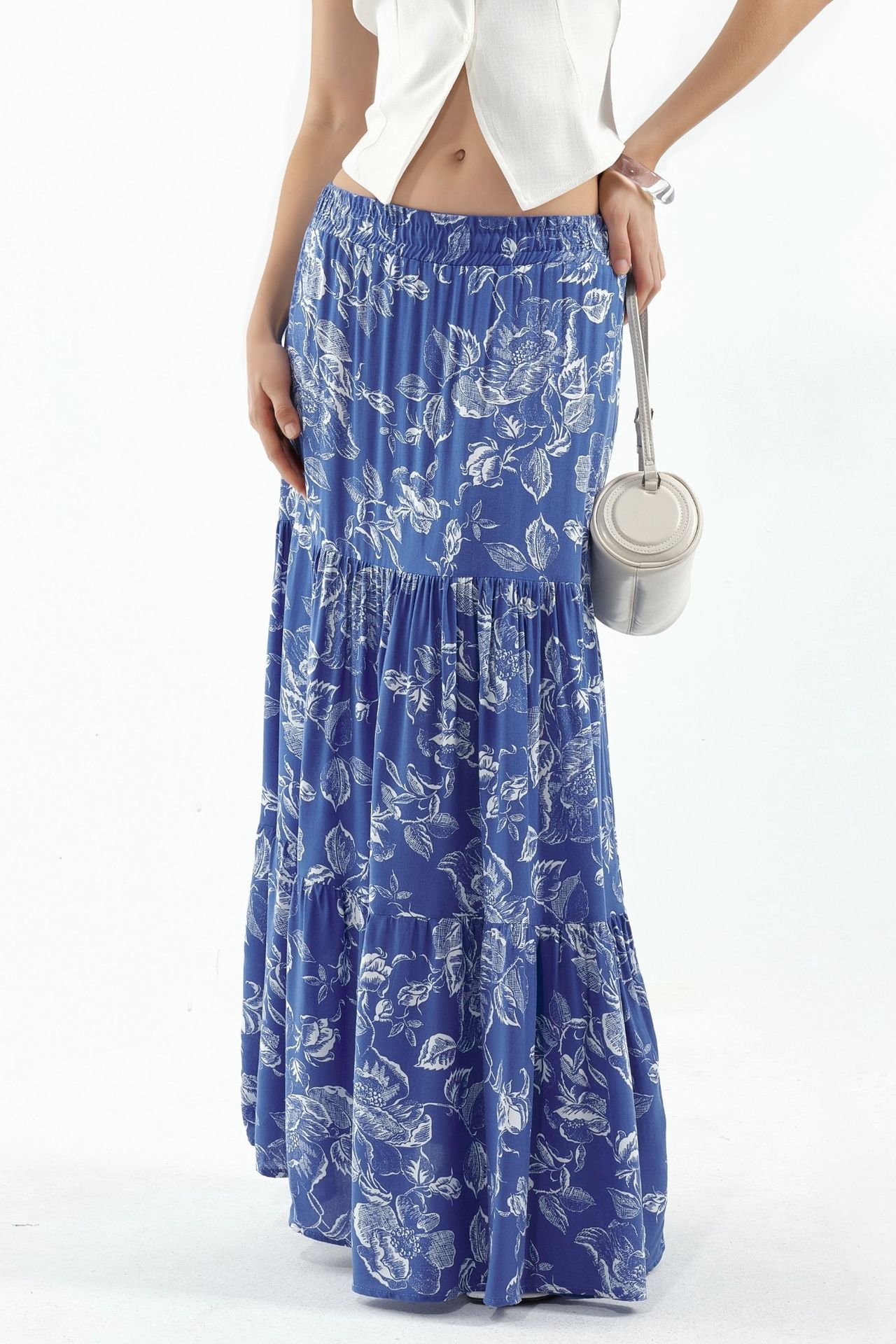 BDART Maxi Patterned Relaxed Fit Skirt 1