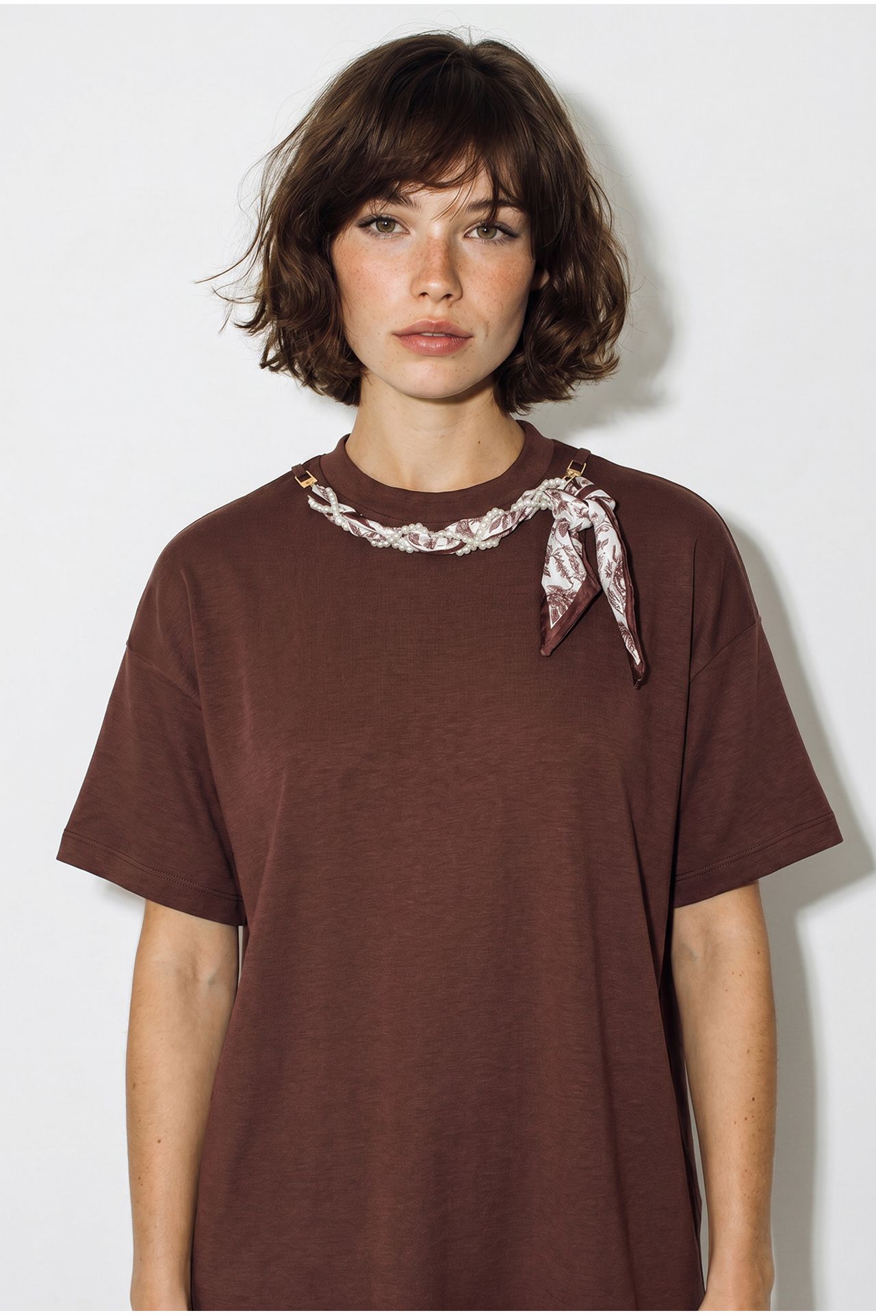 LUCCI Women's Cotton Elastane T-Shirt 2