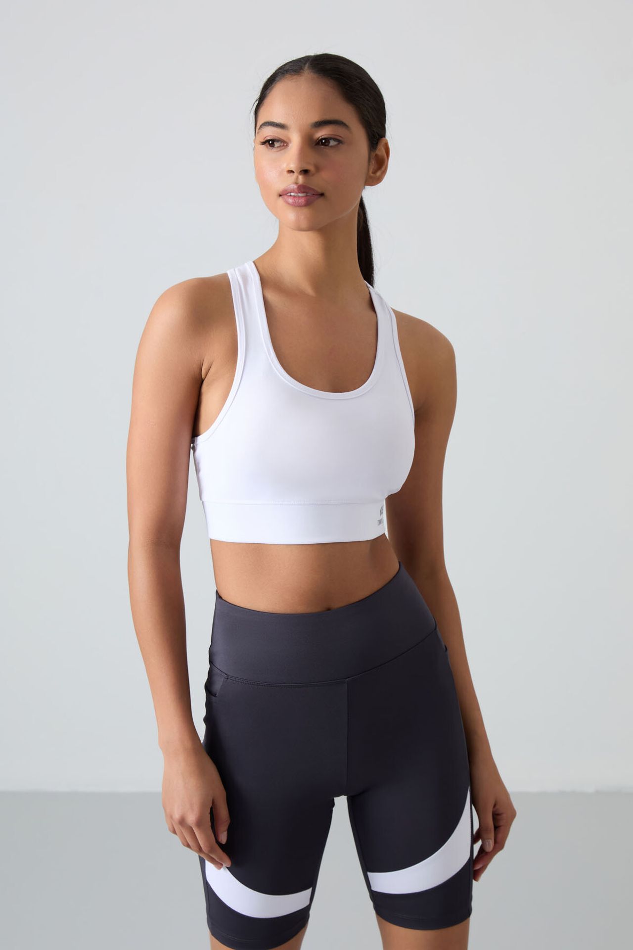 TOMMY Sleeveless Cropped Fitted Sports Top 5