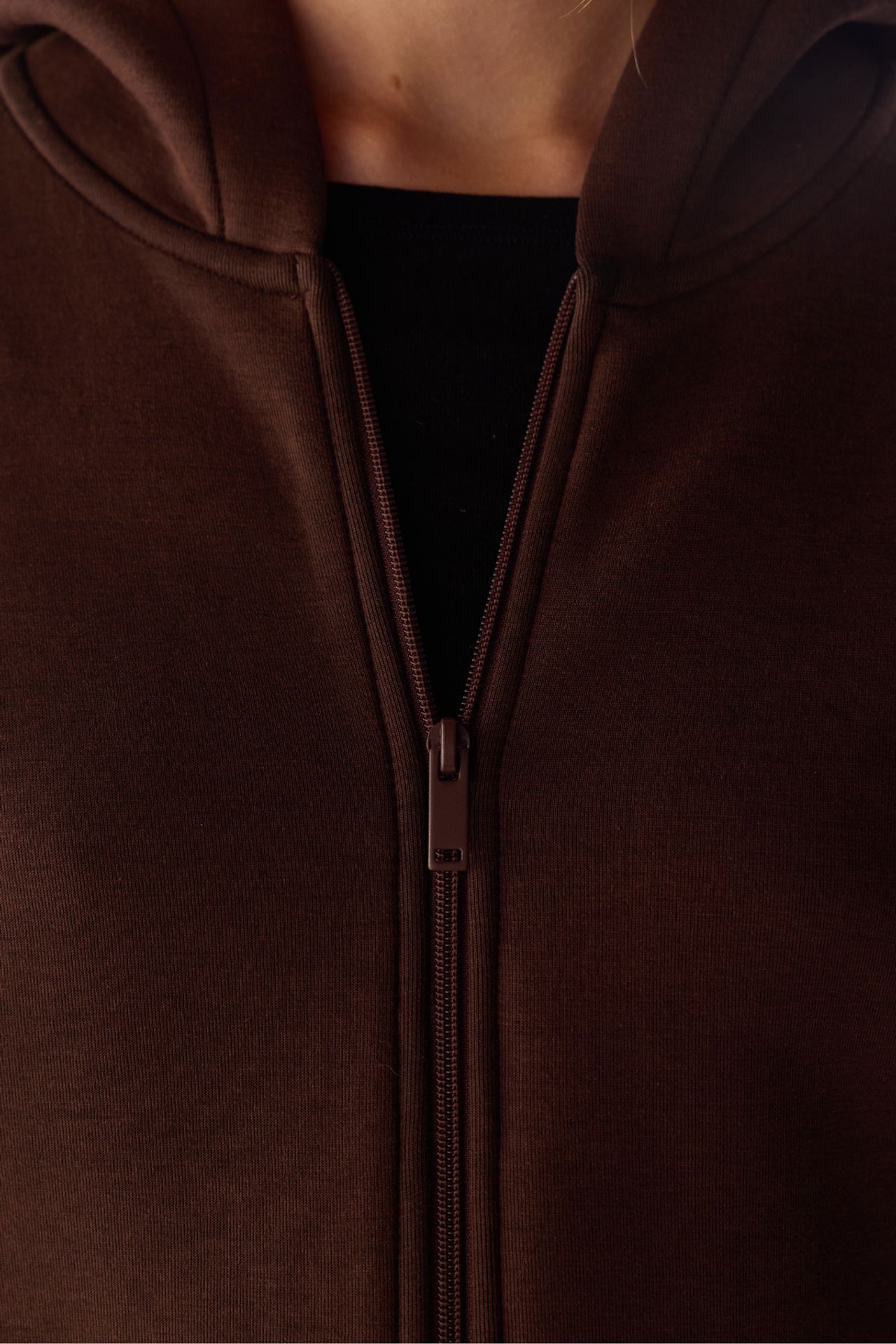 PENTI Zippered Hooded Scuba Jacket 6