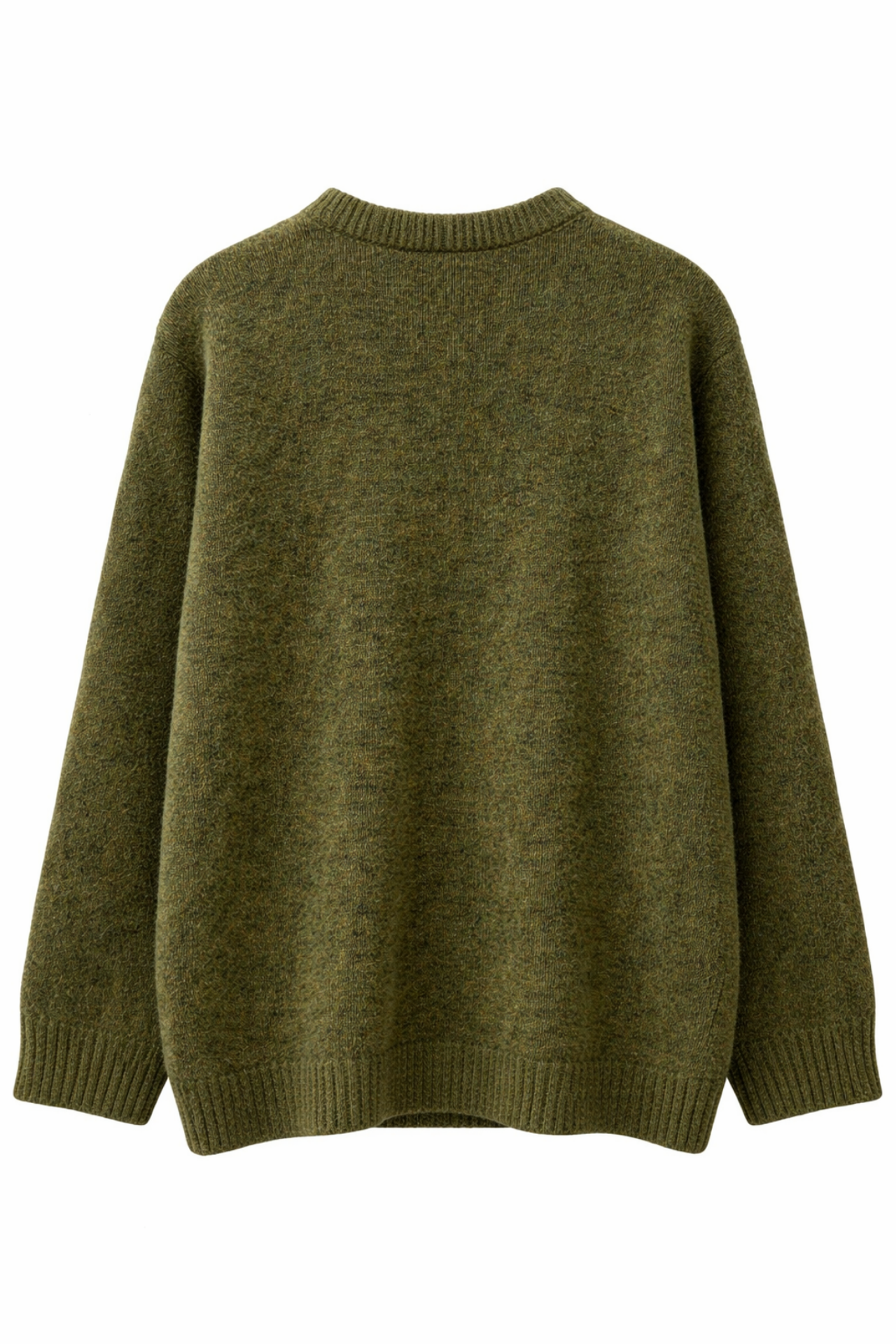 MIXRAY Women's Oversized Crew Neck Sweater 3