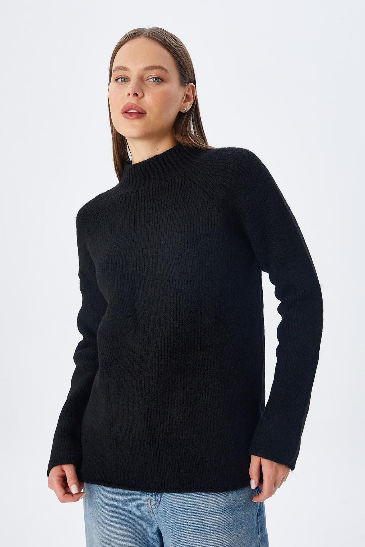 Mixray Knit Half Turtleneck Sweater 6
