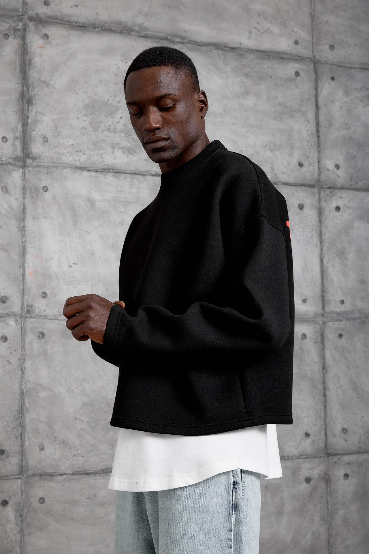 NOMARC Regular Kalıp Bisiklet Yaka Sweatshirt 4