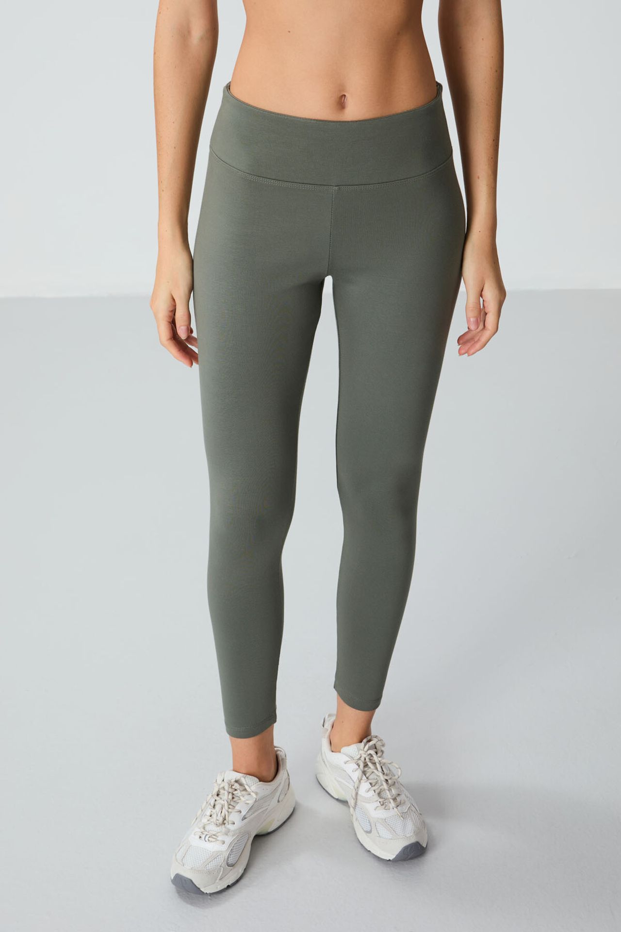 TOMMY High-Waist Cotton Blend Leggings 3