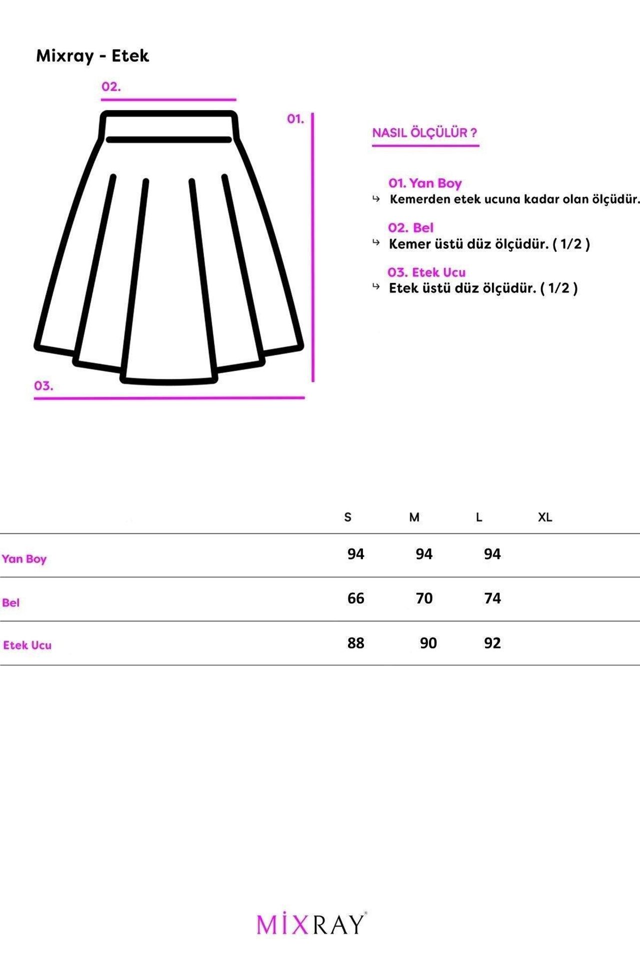 Mixray High-Waisted Poplin Skirt with Drawstring Detail 6