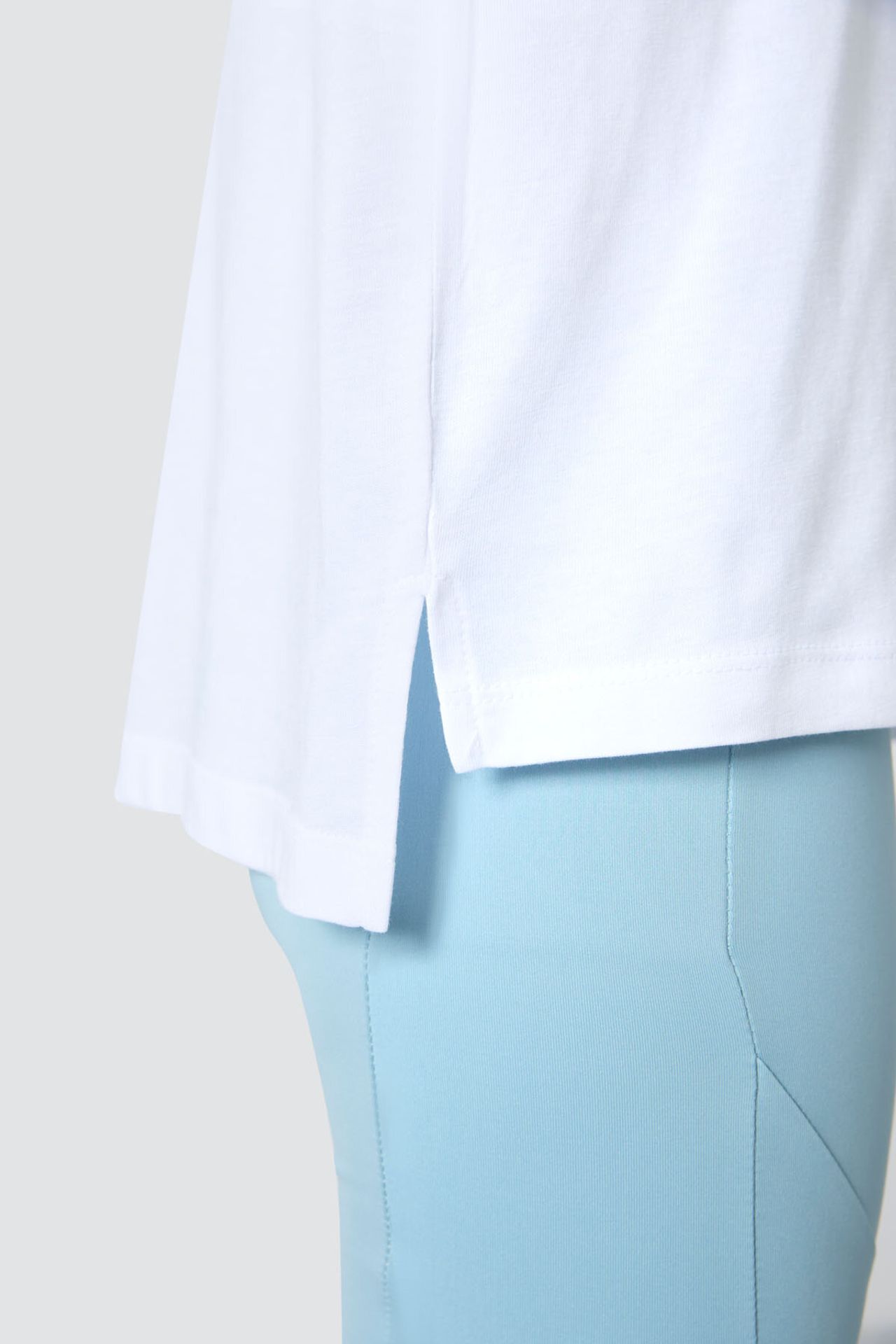TOMMY Oversized Cotton-Modal Crew Neck T-Shirt 5