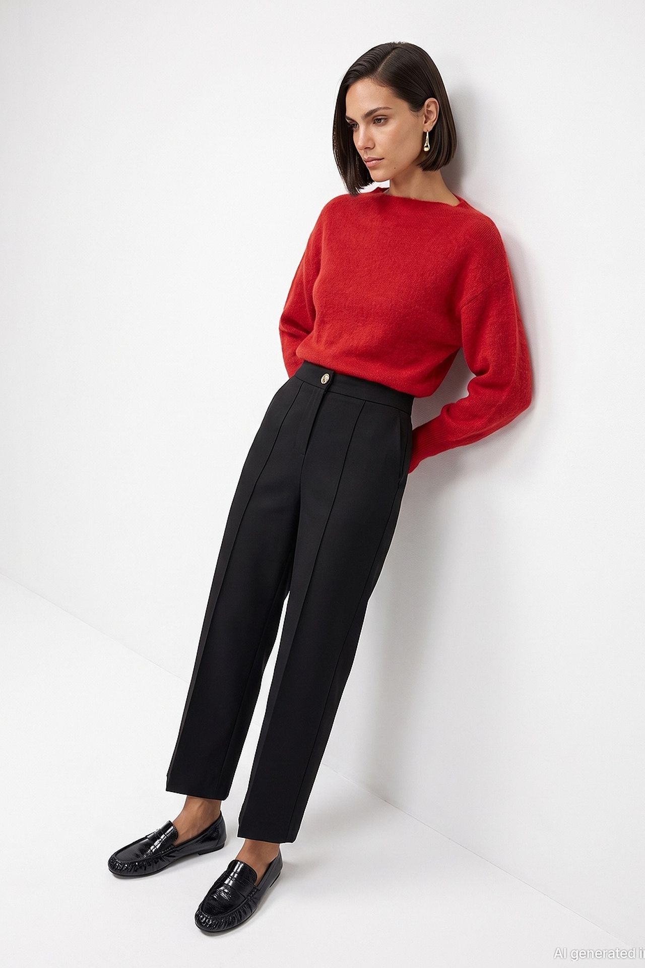 DILVIN Women's Straight Leg Pants 3