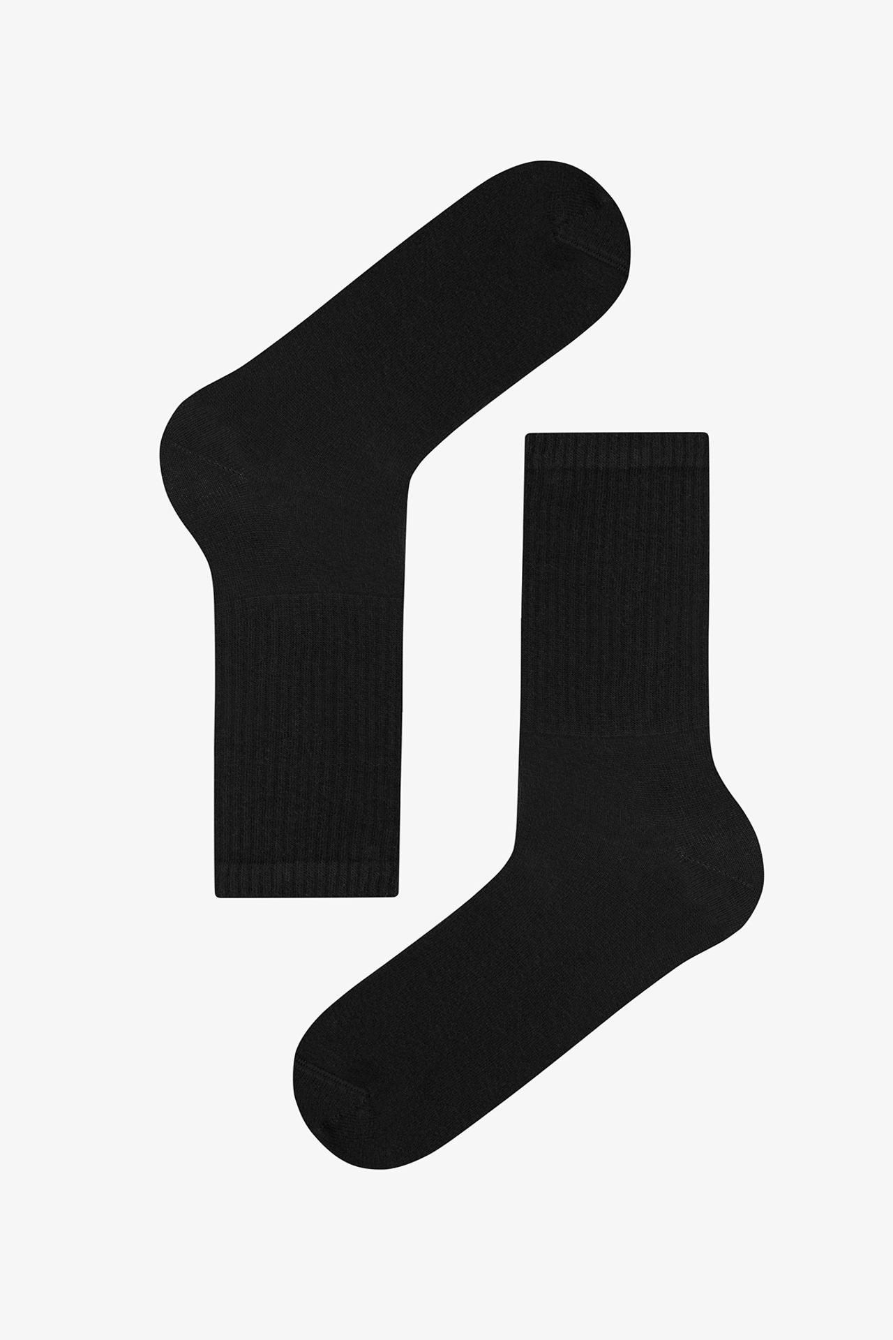 PENTI Men's Tennis Cotton Pair Crew Socks 2
