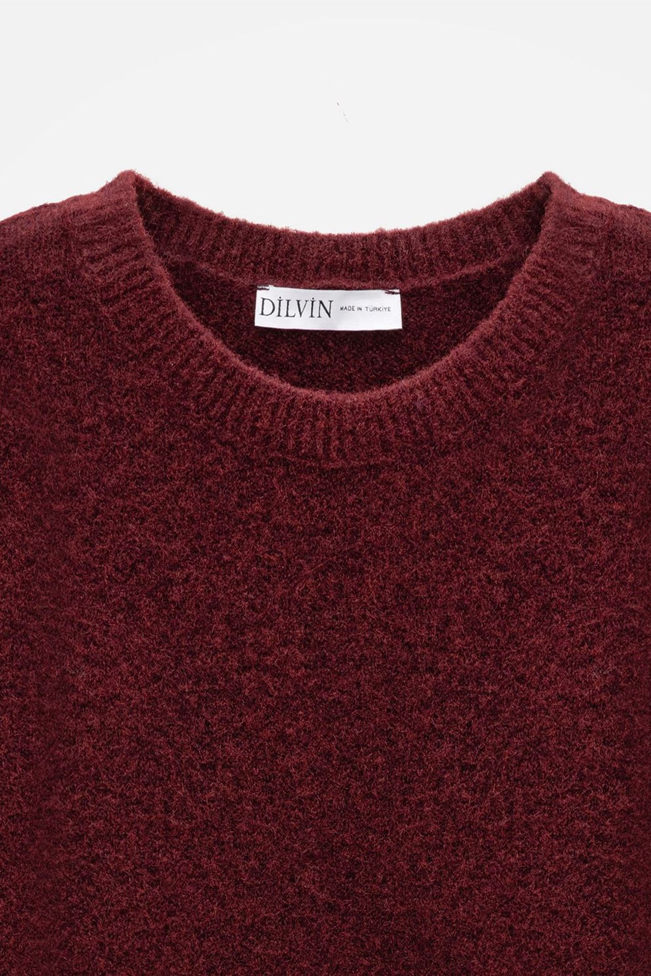 DILVIN Fitilli Örgü Mini Elbise 7