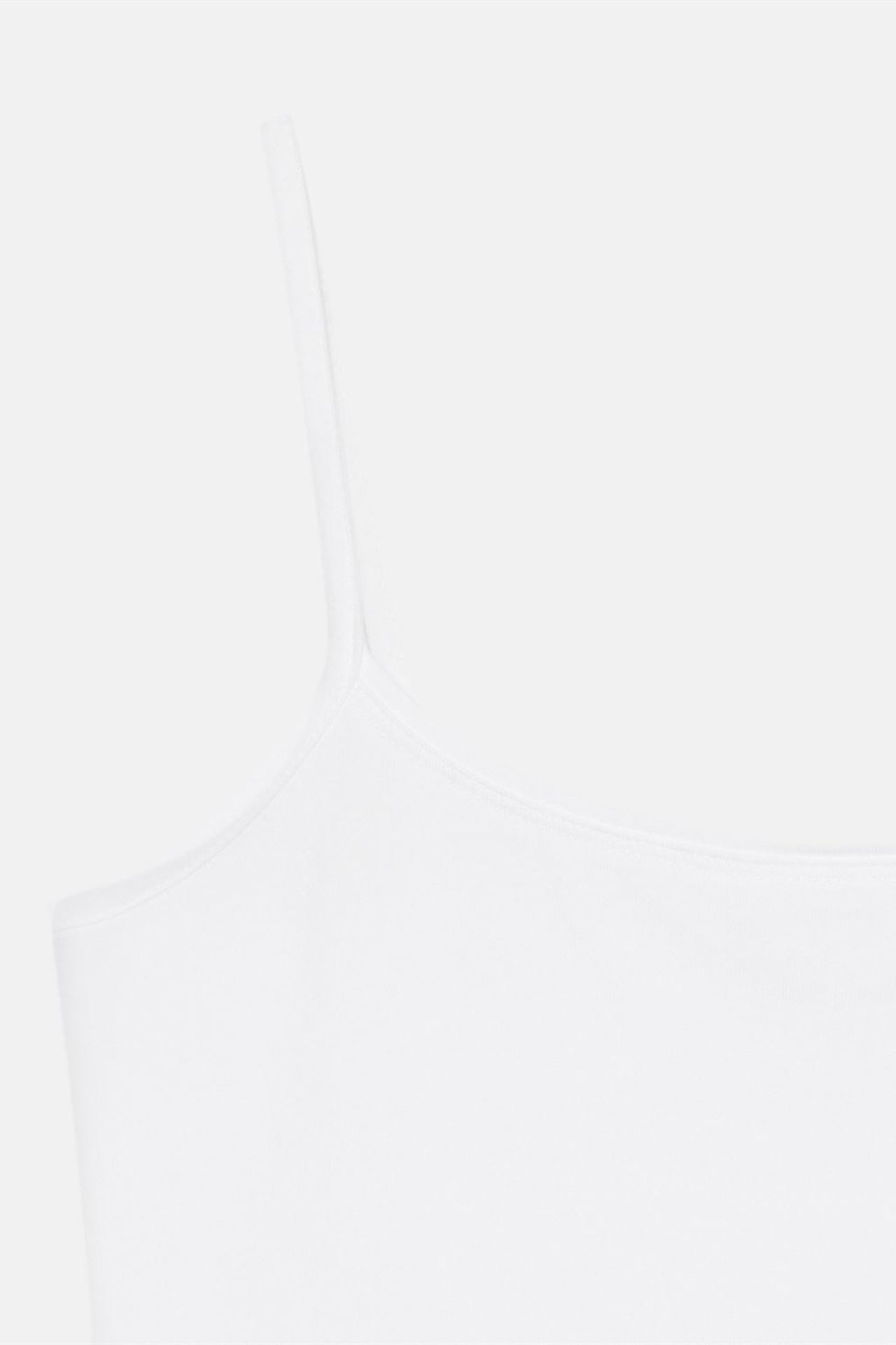 DILVIN Slim-fit Sleeveless Square-neck Blouse 7