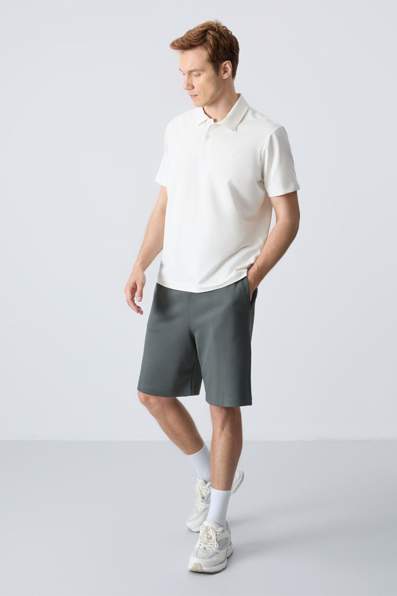 TOMMY Men's Cotton-Blend Sweat Shorts 2