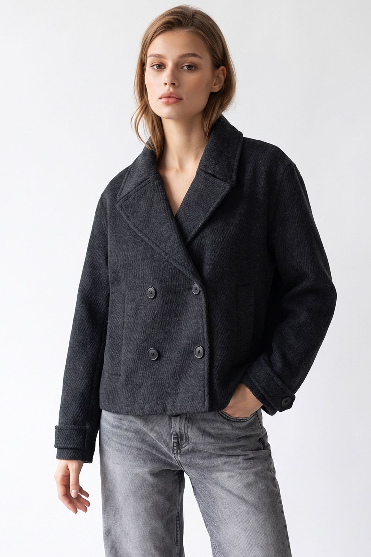 MIXRAY Women's Overcoat 1