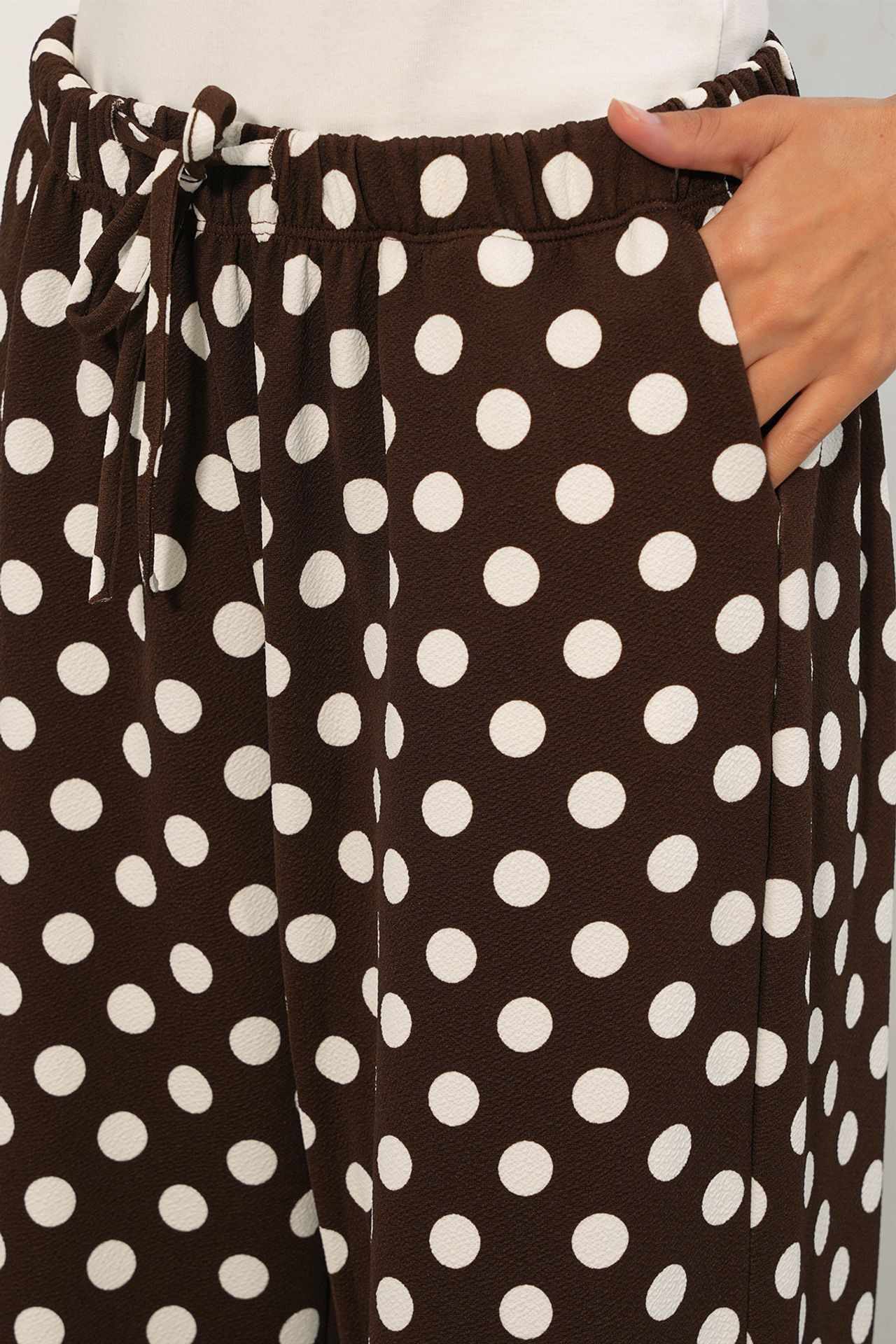 BDART Women's Polka Dot Wide Leg Pants 5