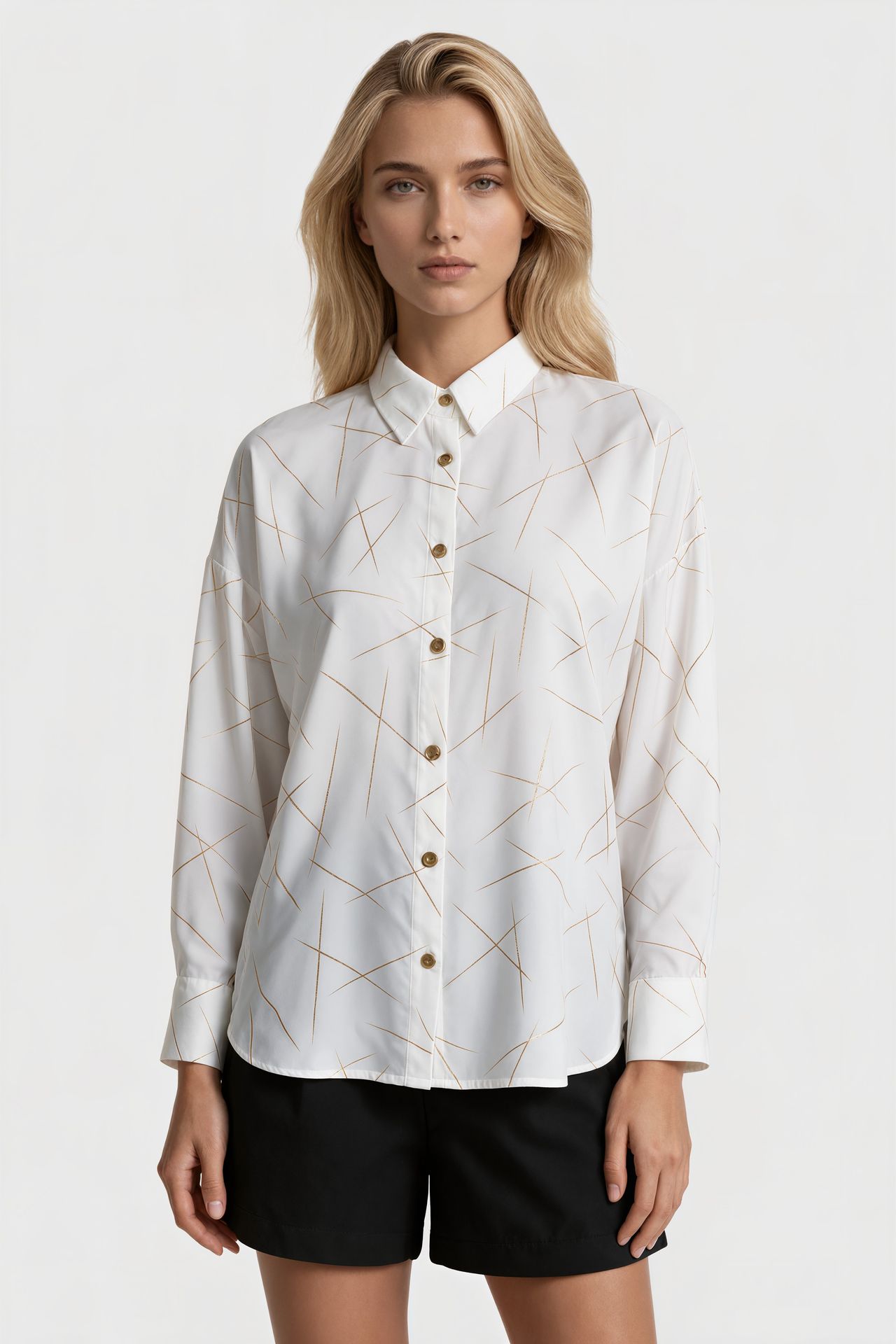 MSN Women's Shirt Collar T-Shirt 2