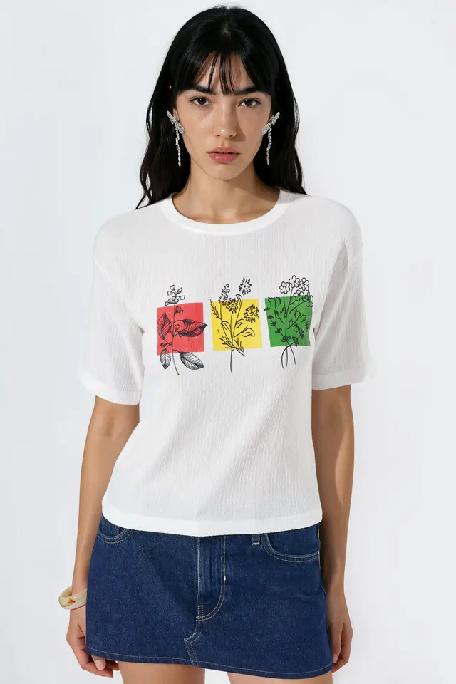 BDART Printed Crew Neck T-Shirt