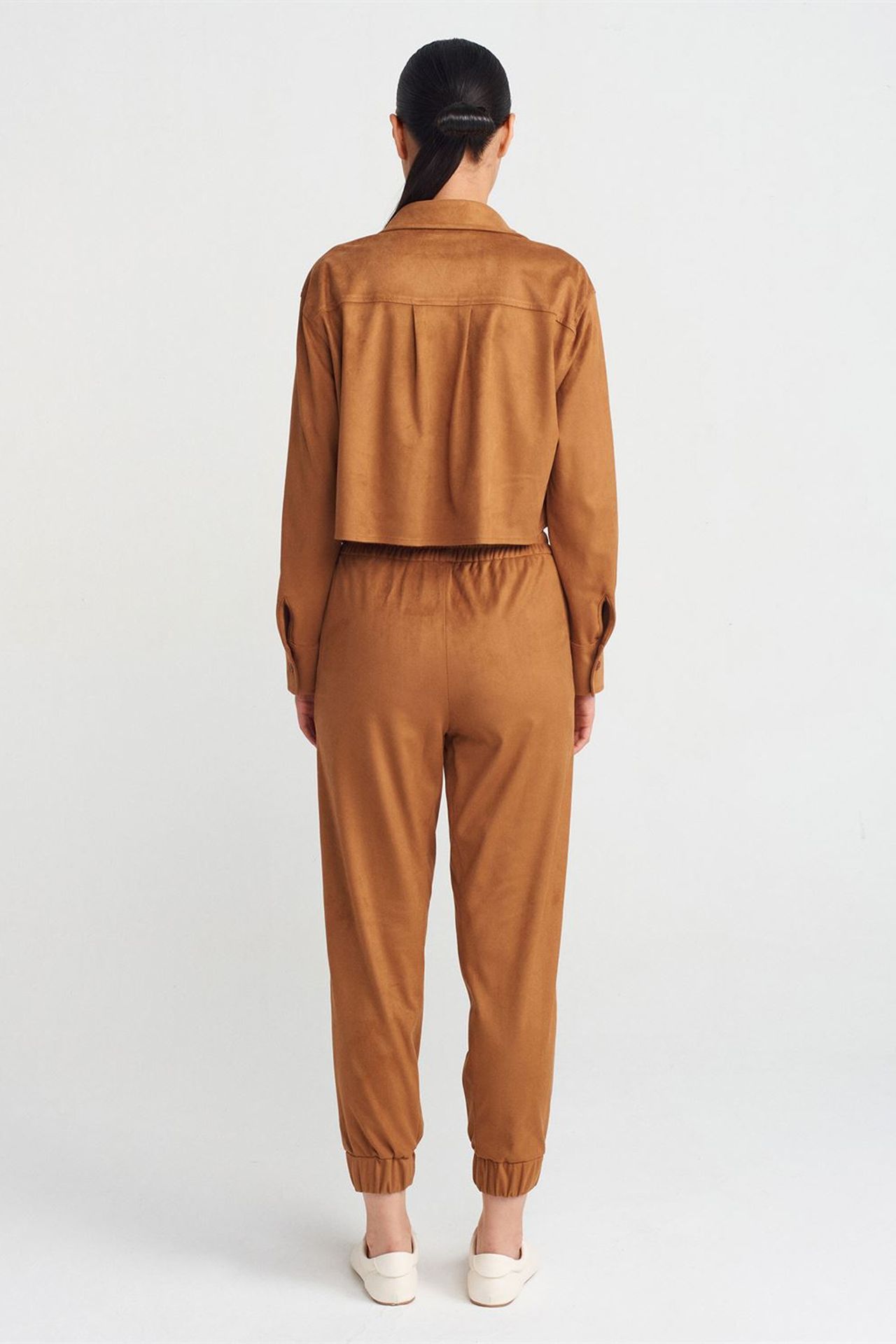 DILVIN Suni Süet Jogger Pantolon 2
