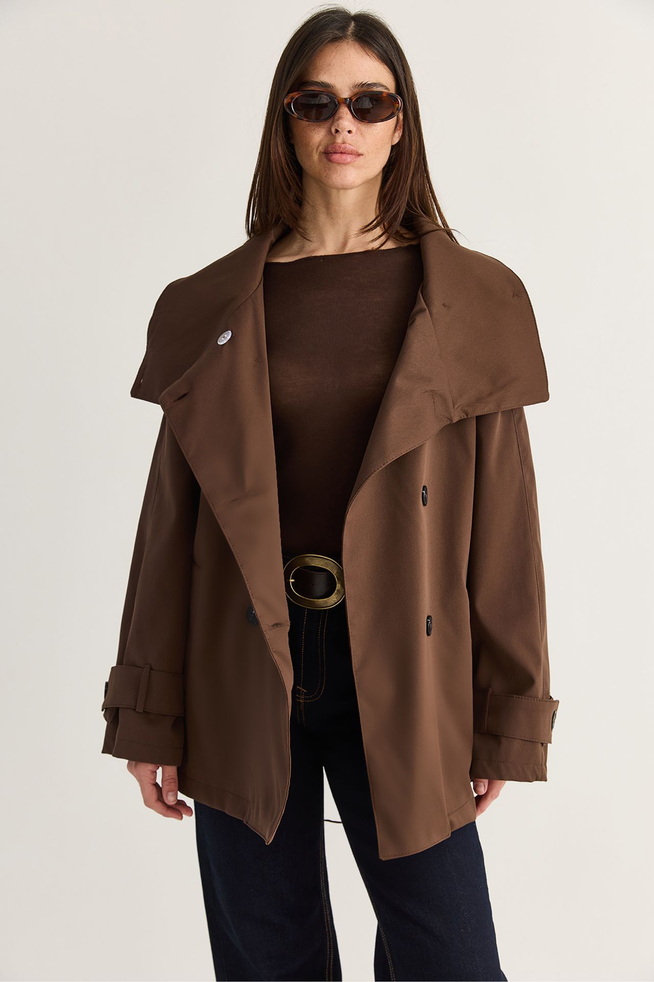 LUCCI Women's Trench Coat 5