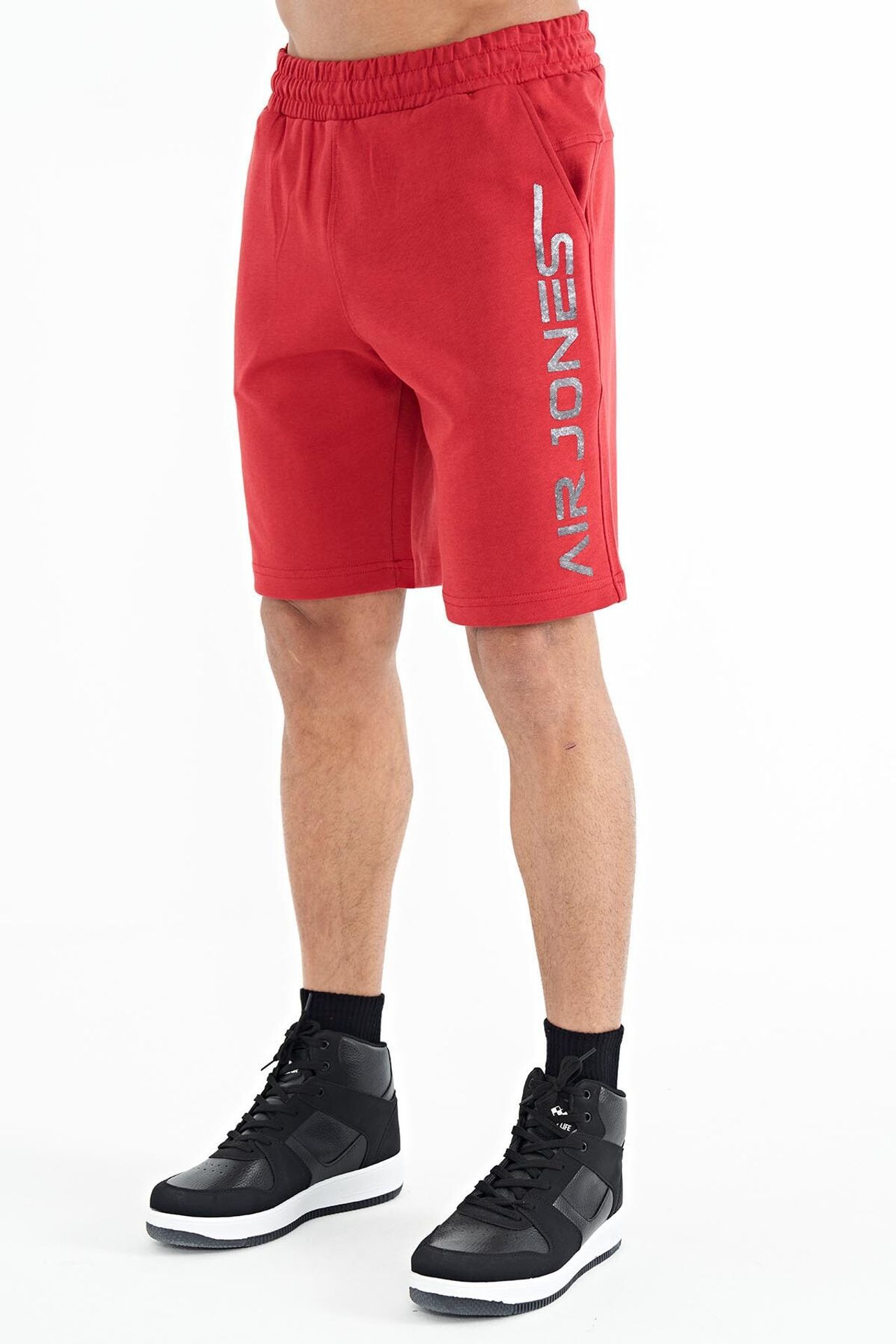 TOMMY Men's Printed Fleece Sweat Shorts 3
