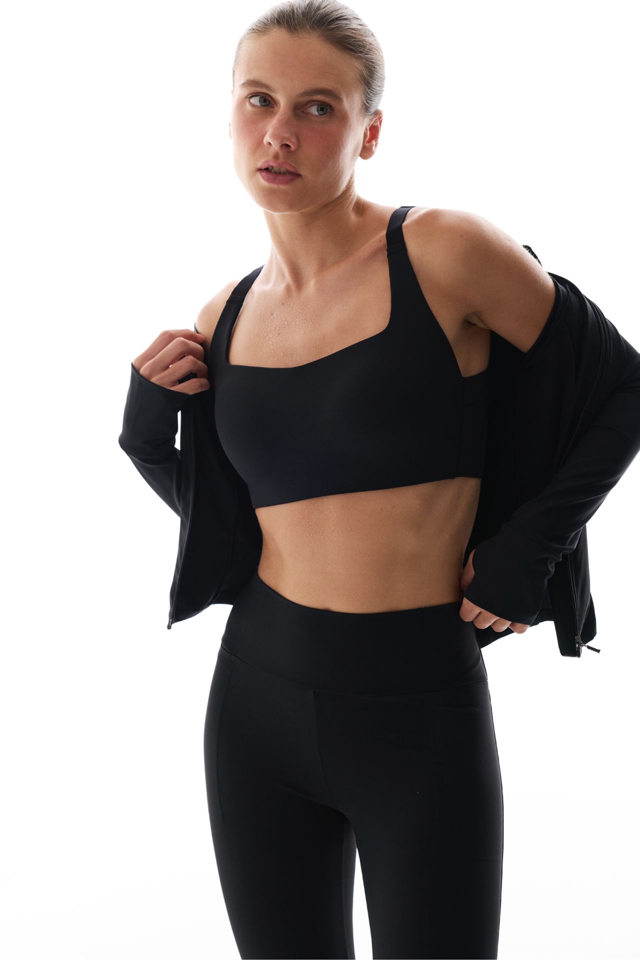 PENTI Pocket Detail Sports Zip-Front Long Sleeve Jacket 6