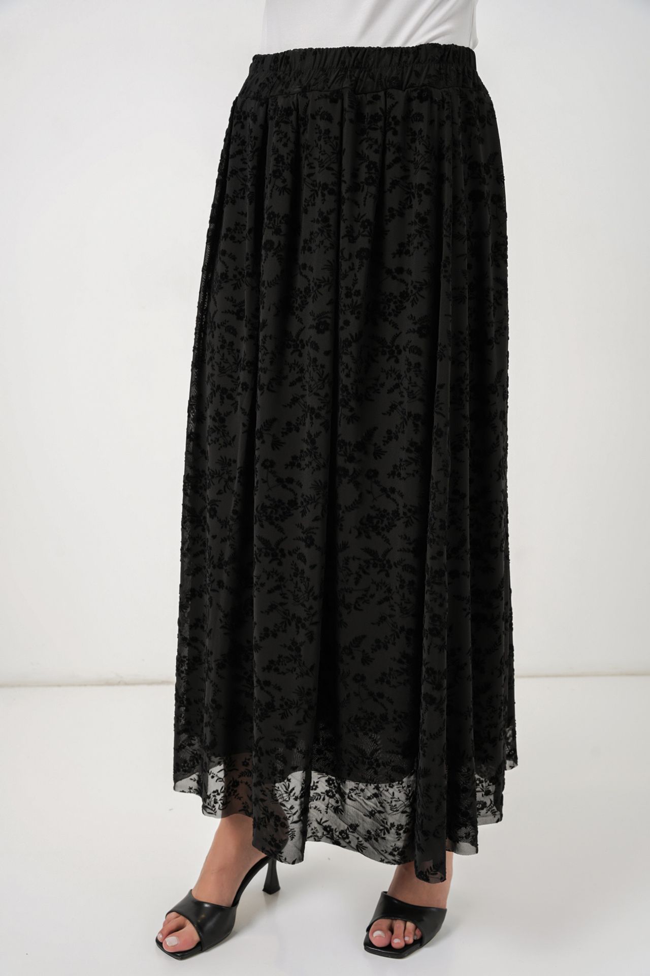 BDART High Waist Floral Maxi Skirt 4