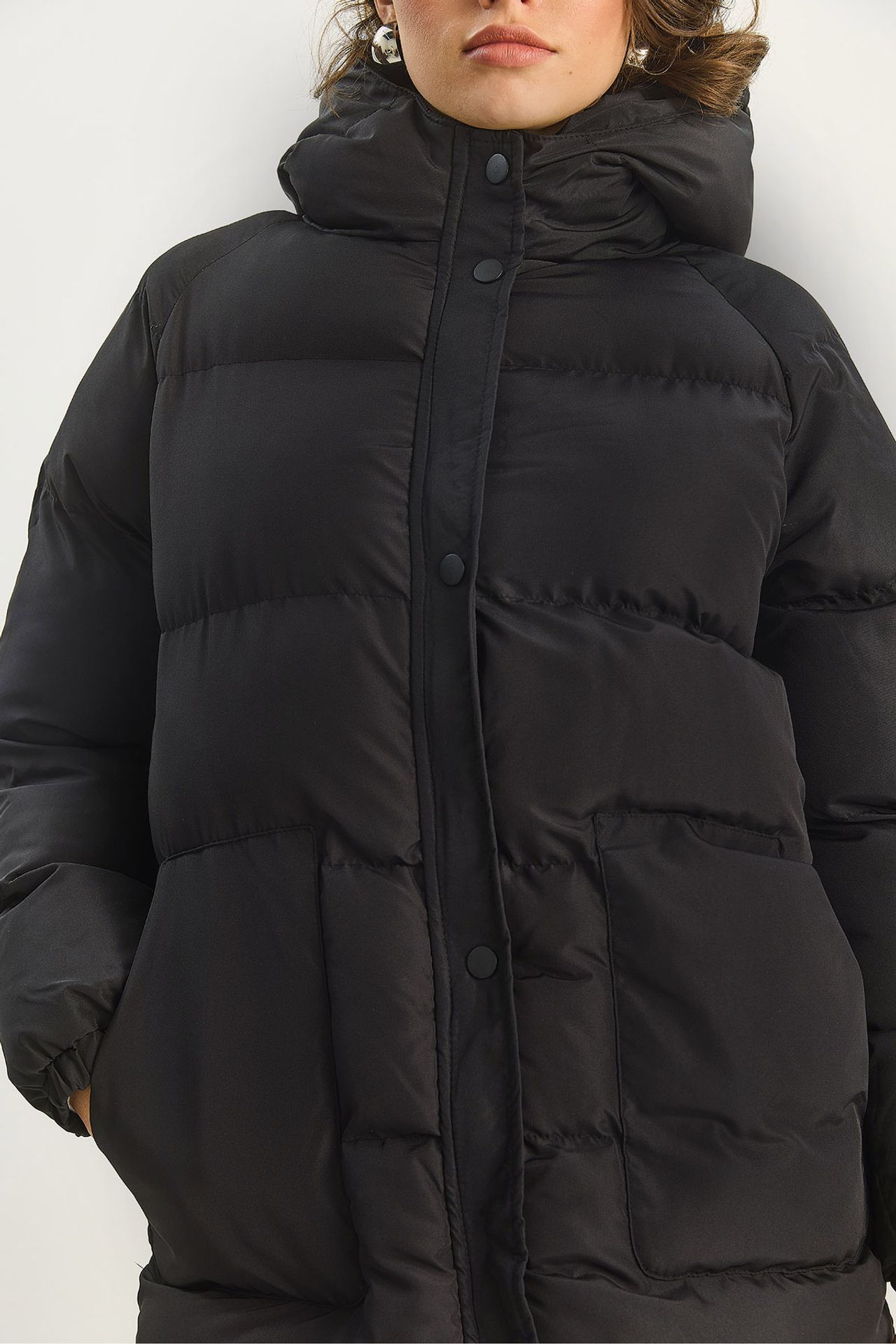 LUCCI Hooded Puffer Down Coat 5