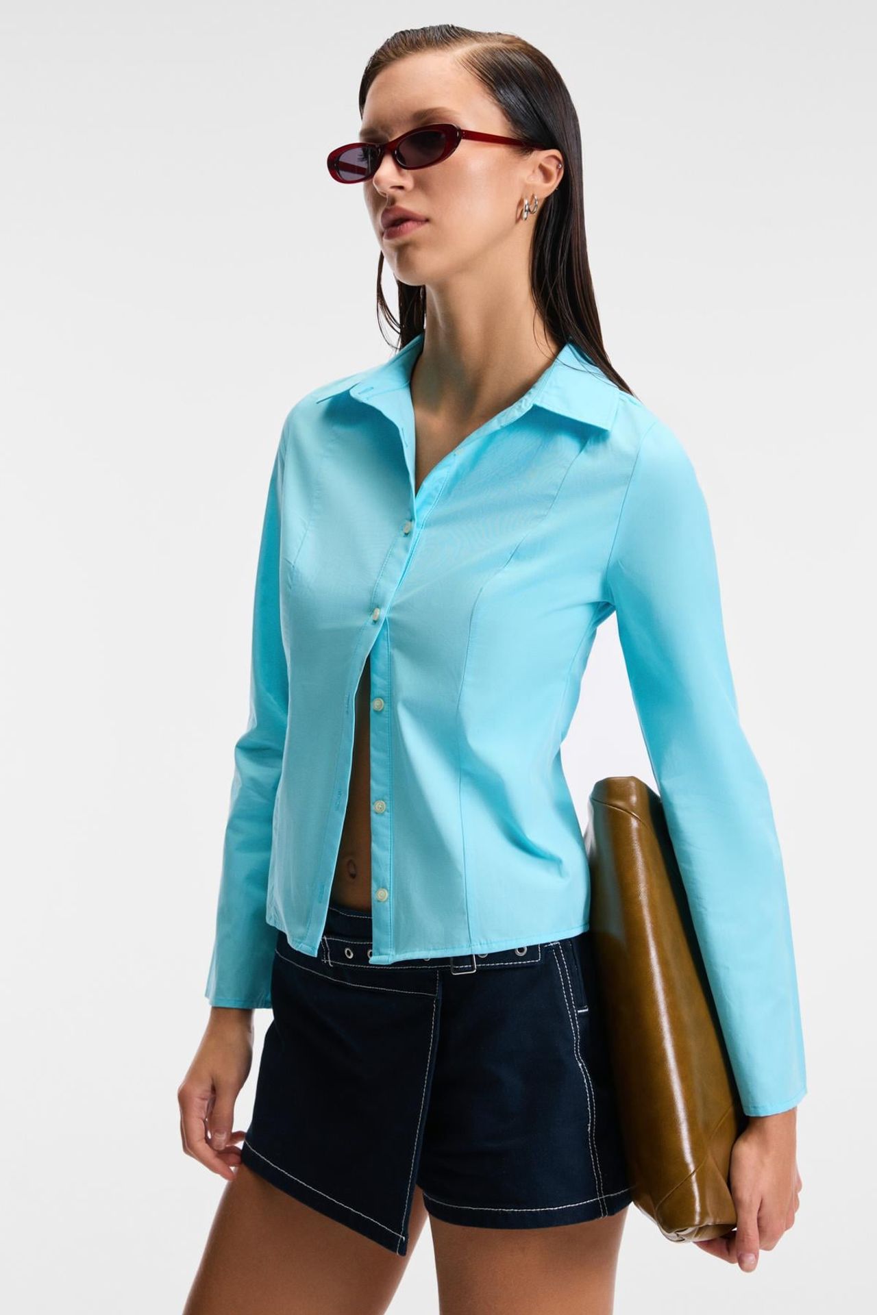 GRIMELANGE Slim Fit Long Sleeve Shirt 3