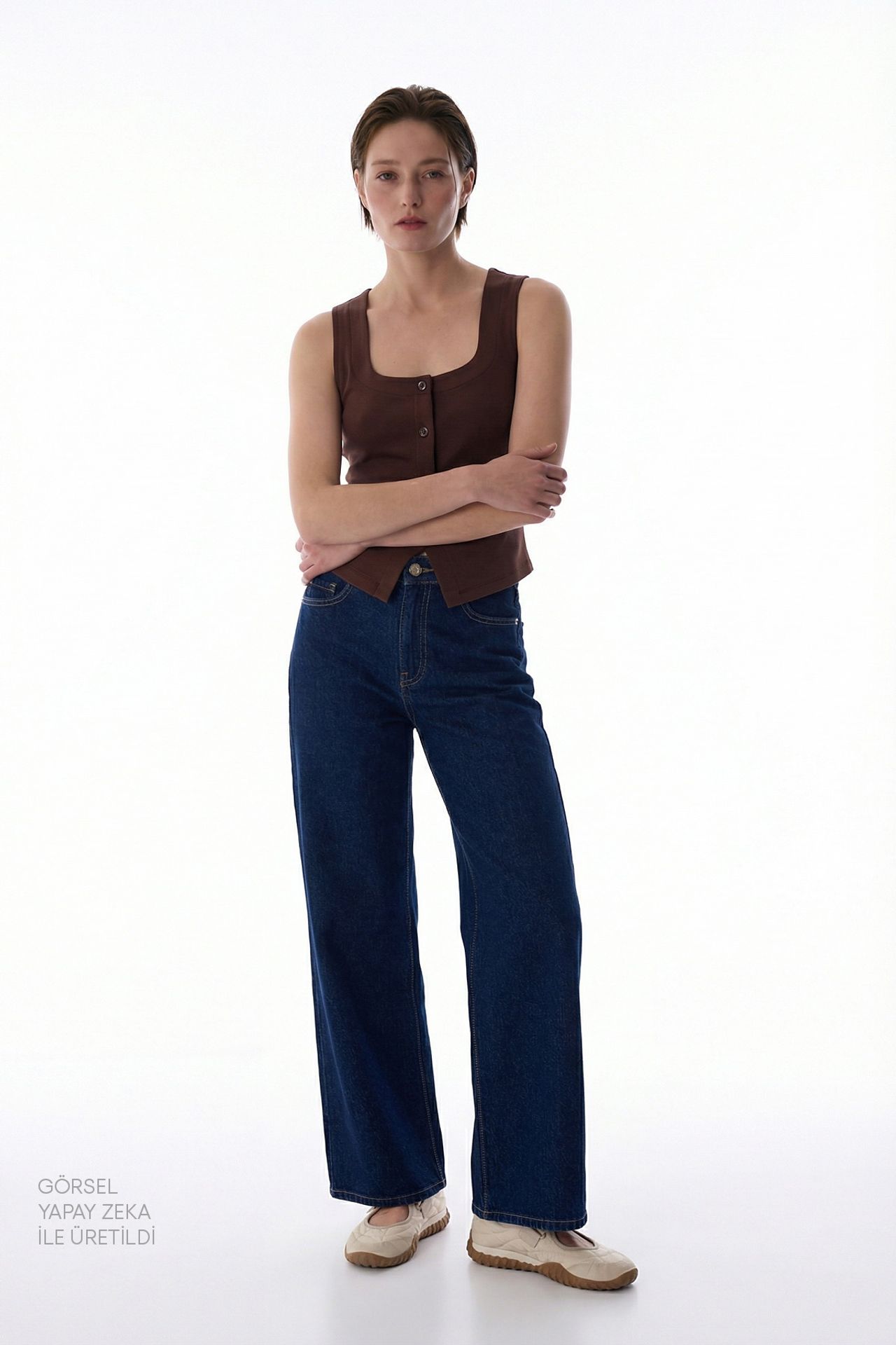 PENTI Square Neck Modal Tank Top 3