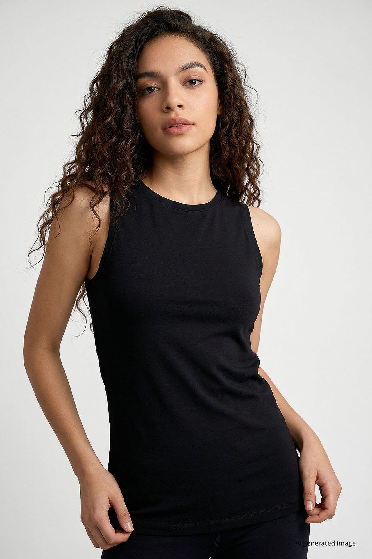 TOMMY Women's Cotton Elastane Active Top 1
