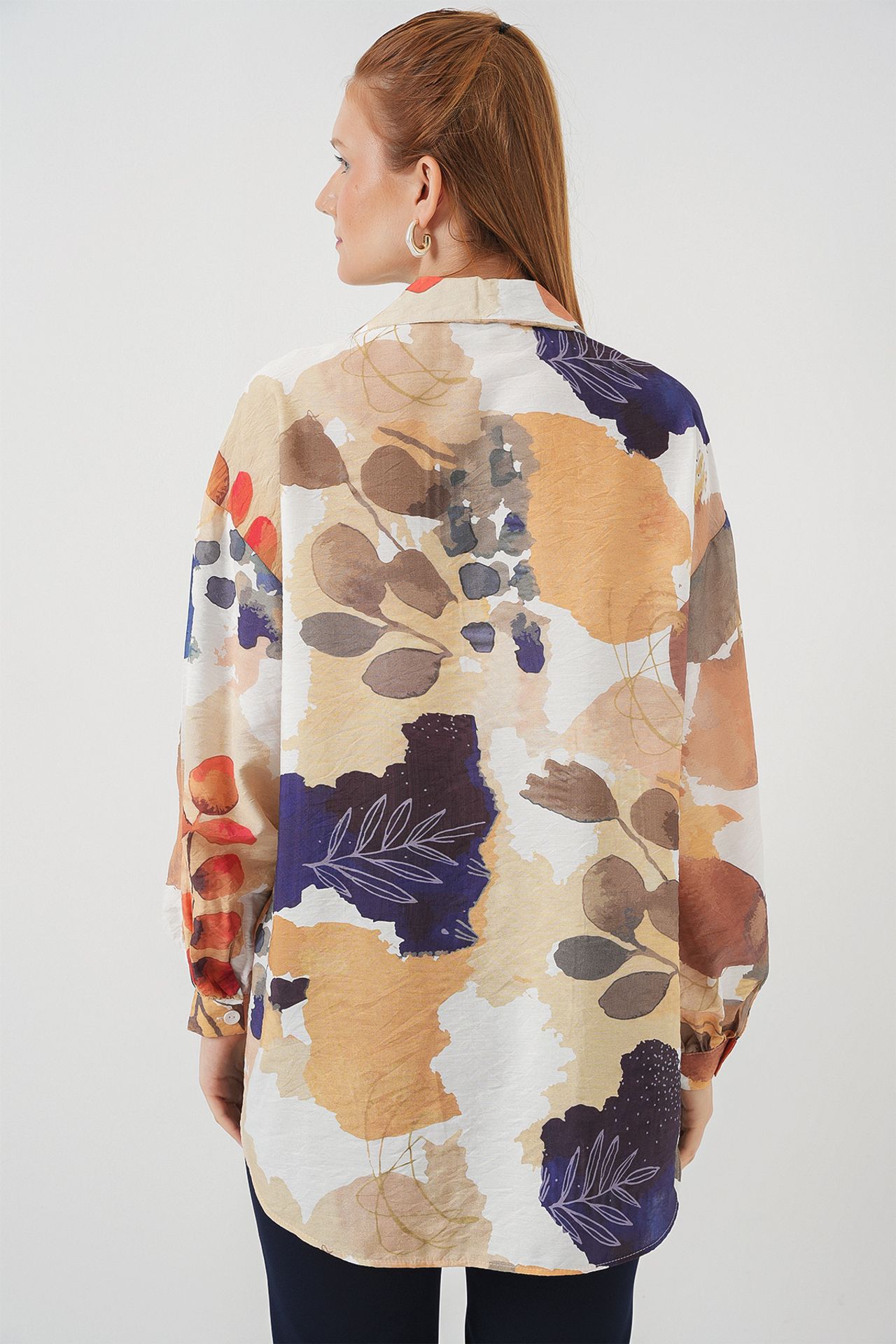 BDART Oversized Floral Button-Up Shirt 6