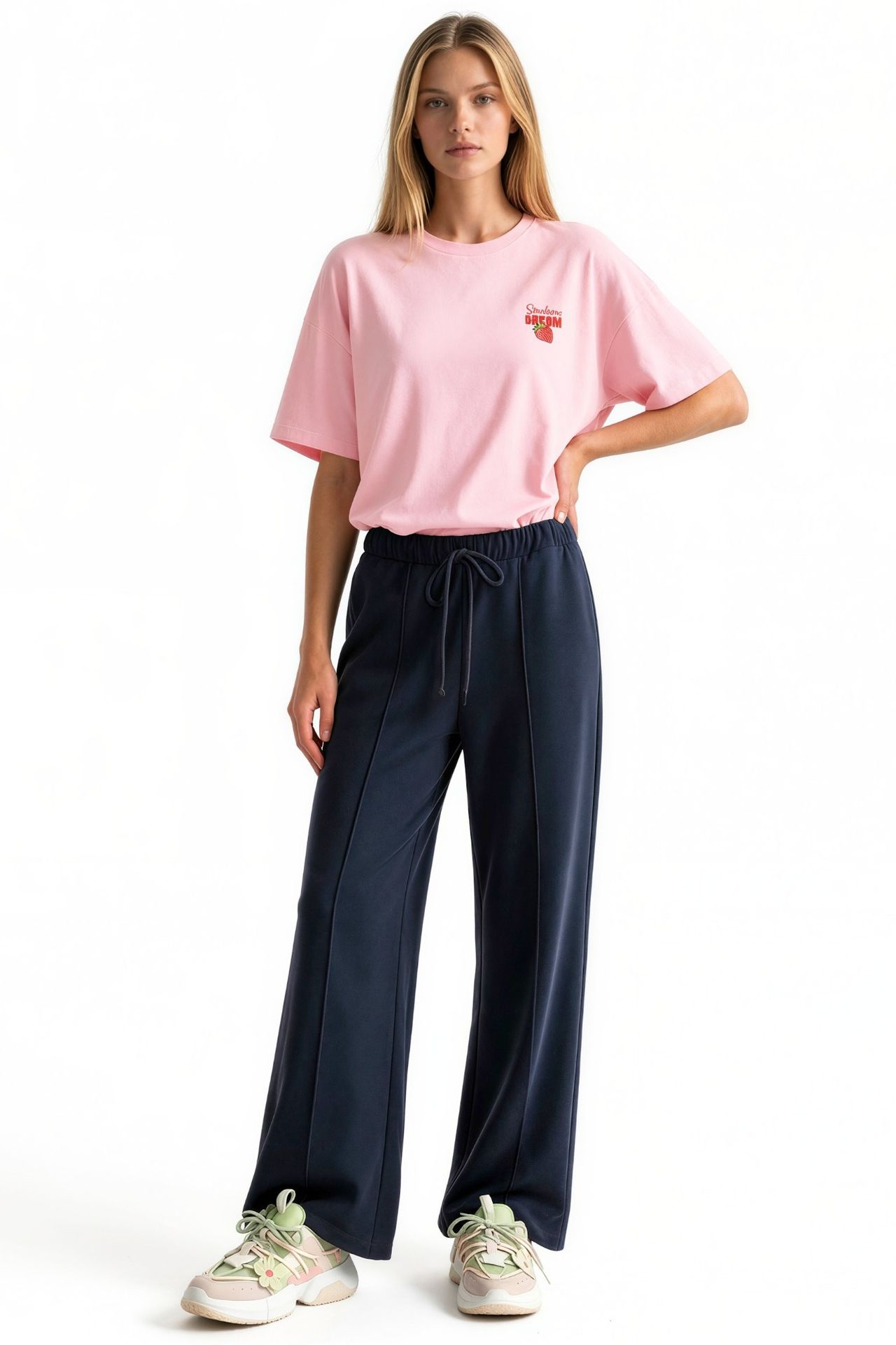 BUSEM Women's Modal Blend Straight-leg Pants 3