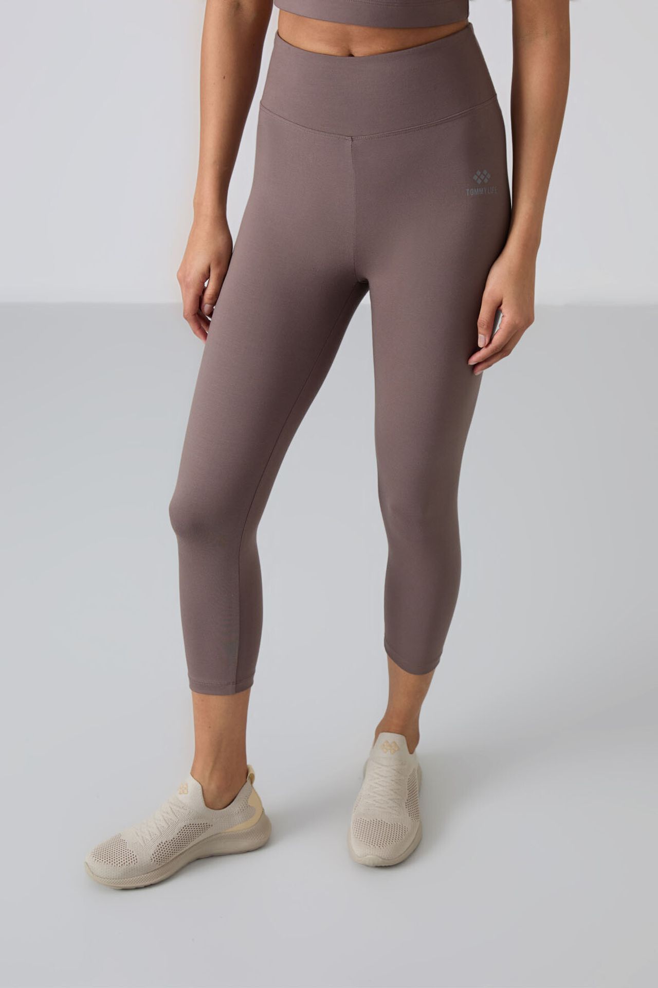 TOMMY Cotton Elastane Capri T-Shirt and Leggings Set 6