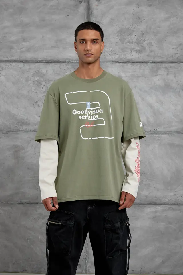 NOMARC Rahat Uzun Kollu Bisiklet Yaka Sweatshirt
