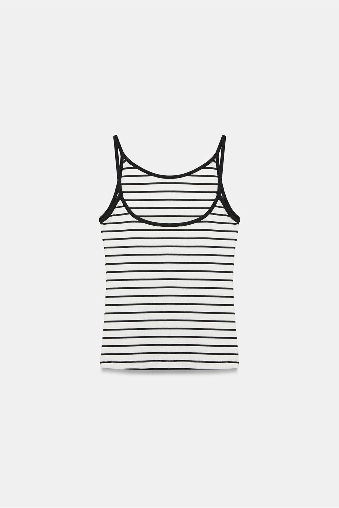 DILVIN Striped Sleeveless Cami Blouse 6