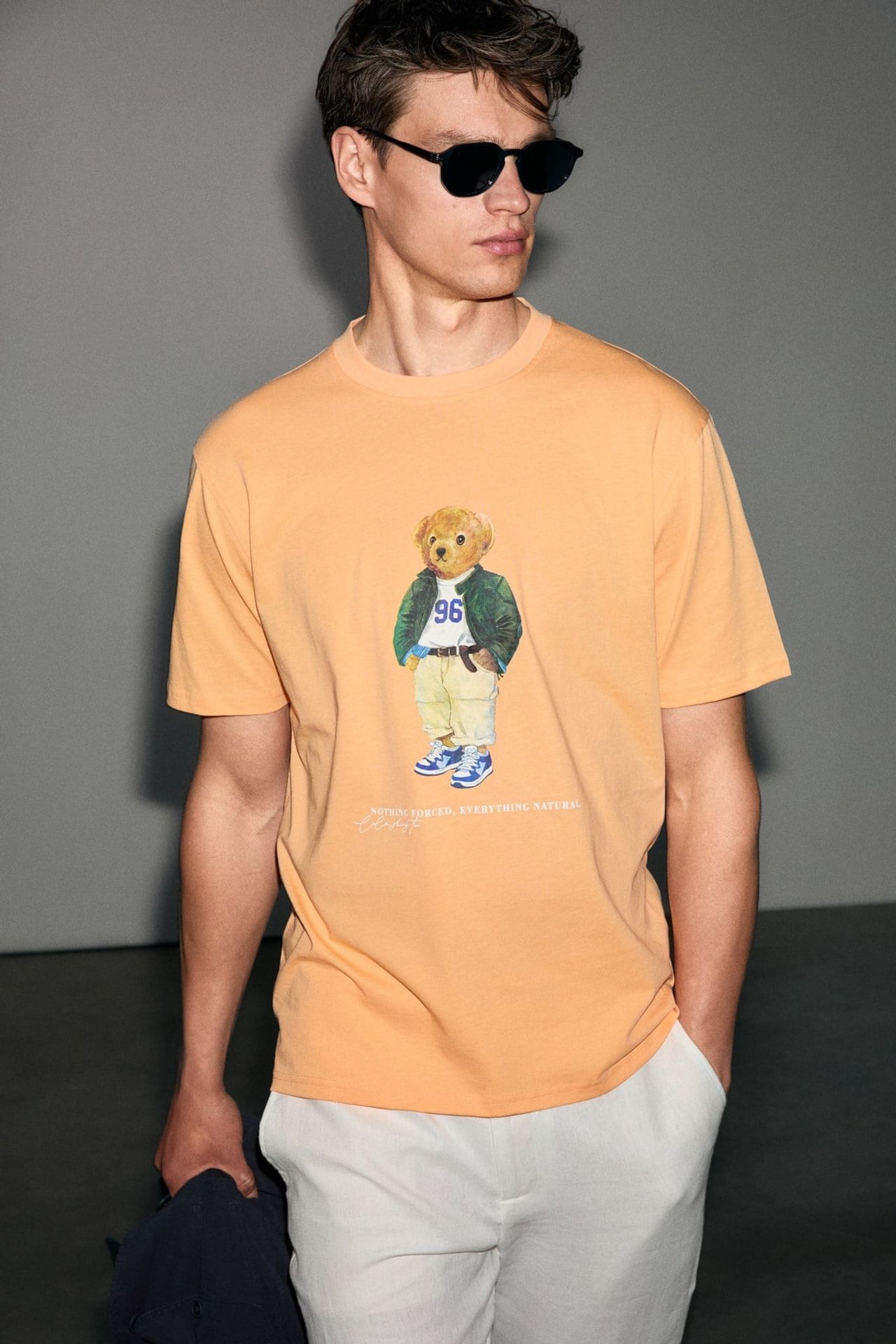 GRIMELANGE Printed Crew Neck T-Shirt 1
