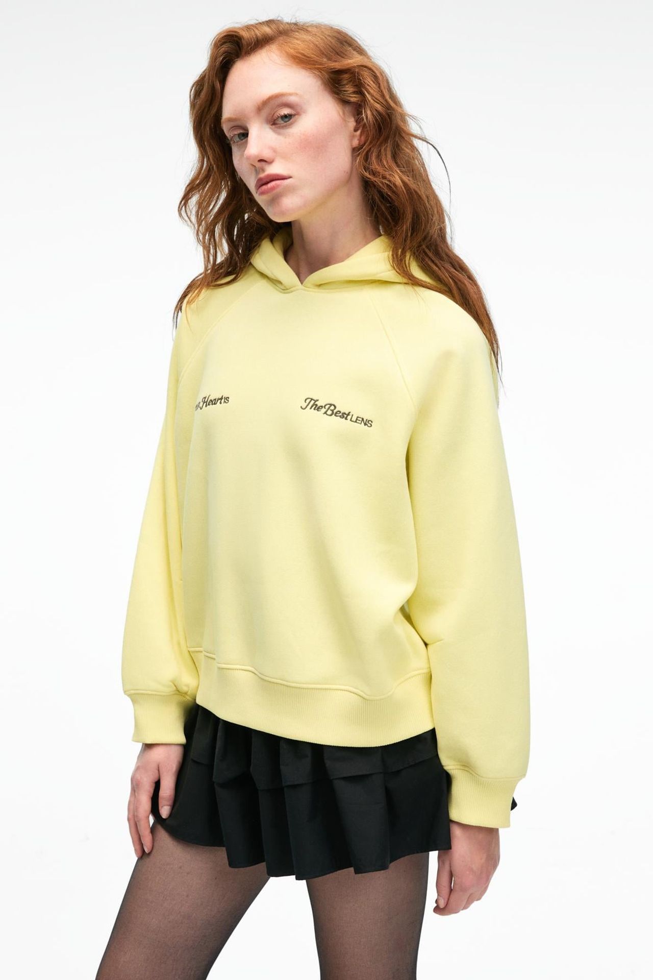 GRIMELANGE Oversized Hooded Printed Sweatshirt 2