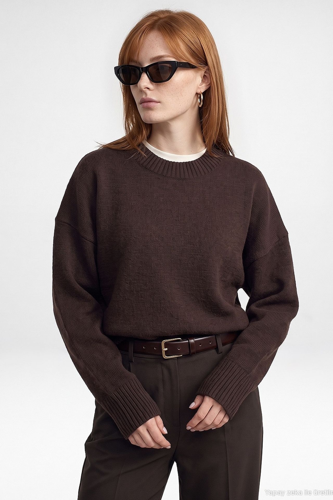 DILVIN Women's Knit Sweater 4